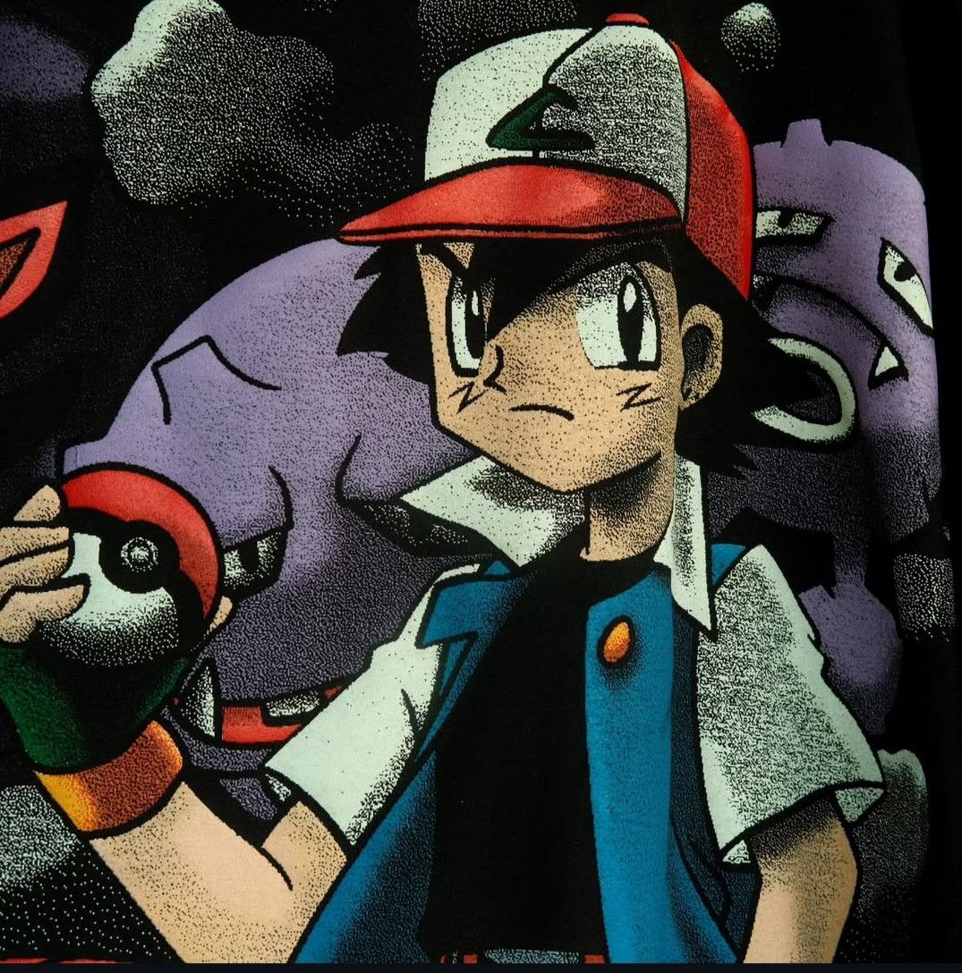 Ripple Junction Rare Pokemon Mewtwo big print game anime t shirt Size US L / EU 52-54 / 3 - 4 Thumbnail