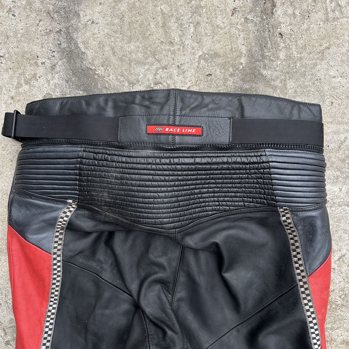 Leather Vintage Moto Leather Pants Size 58 Streetwear Y2K 00s Size US 42 / EU 58 - 10 Thumbnail