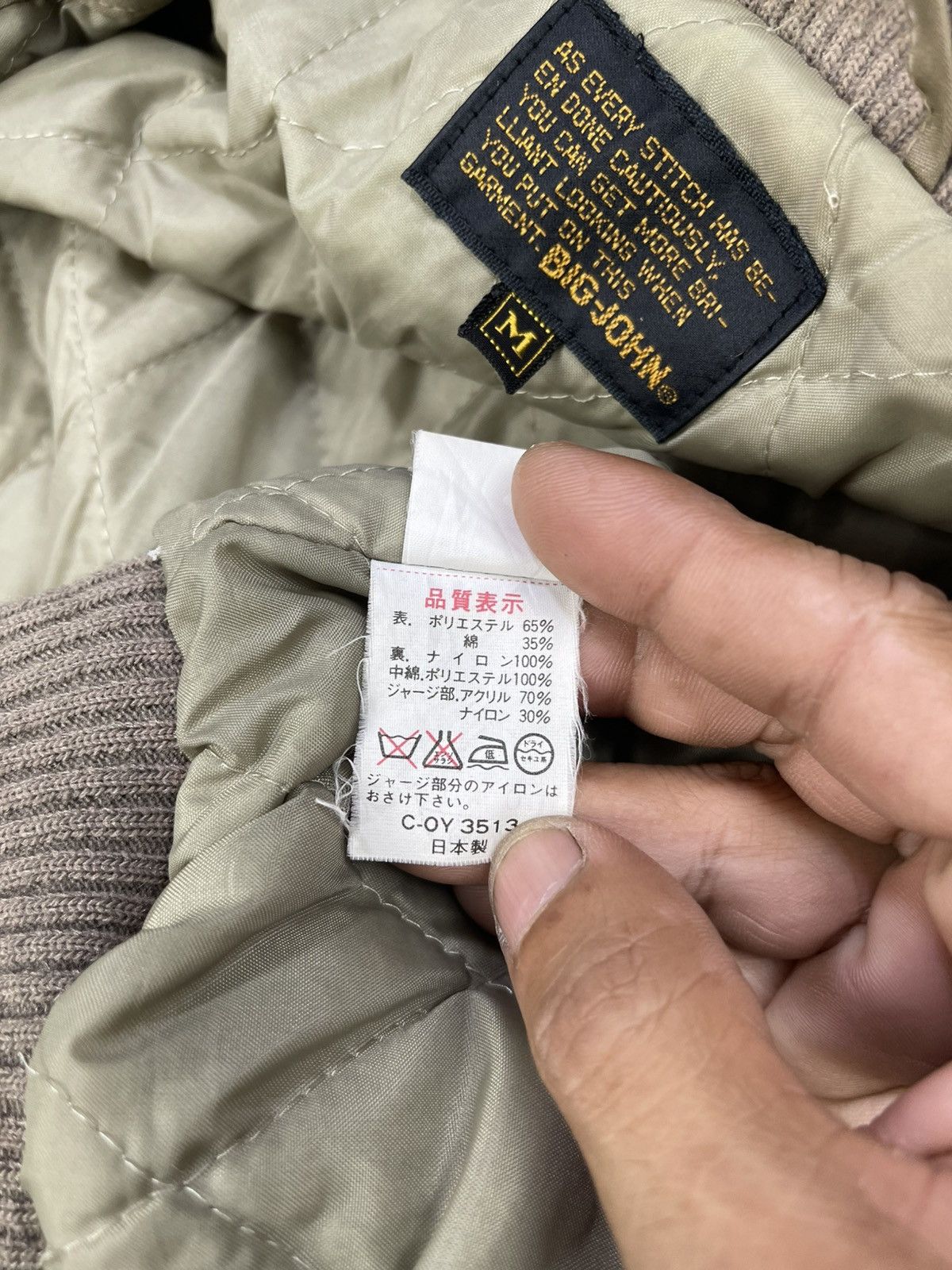 Big John Vtg Big-John Type Military Flying Bomber Jackets Size US M / EU 48-50 / 2 - 16 Thumbnail