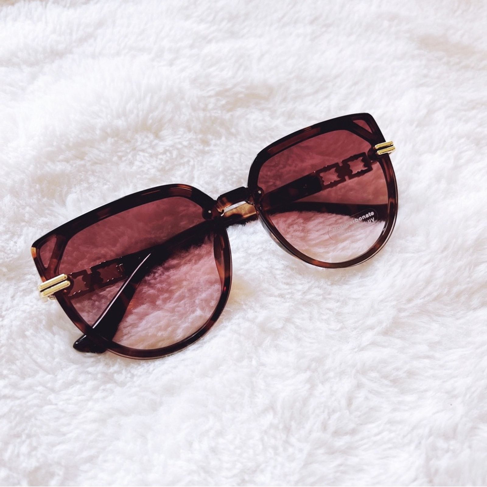 Other Liana Tortoise Brown Sleek Sunglasses Size ONE SIZE - 4 Thumbnail