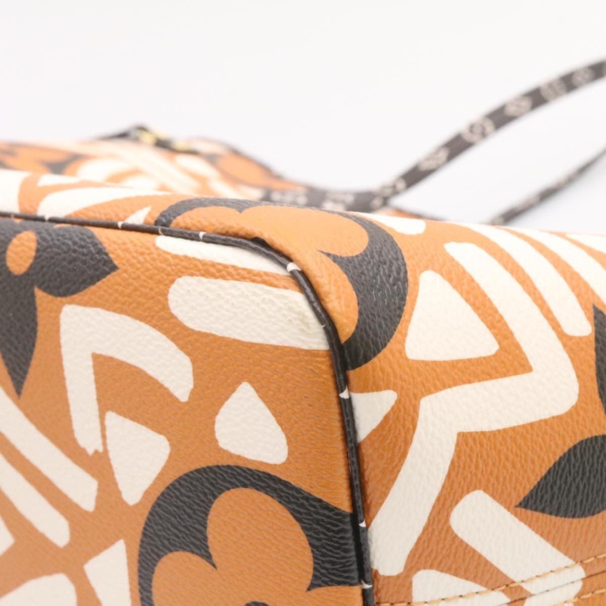 Louis Vuitton LOUIS VUITTON Monogram Giant Neverfull MM Tote Bag Caramel Size ONE SIZE - 13 Thumbnail