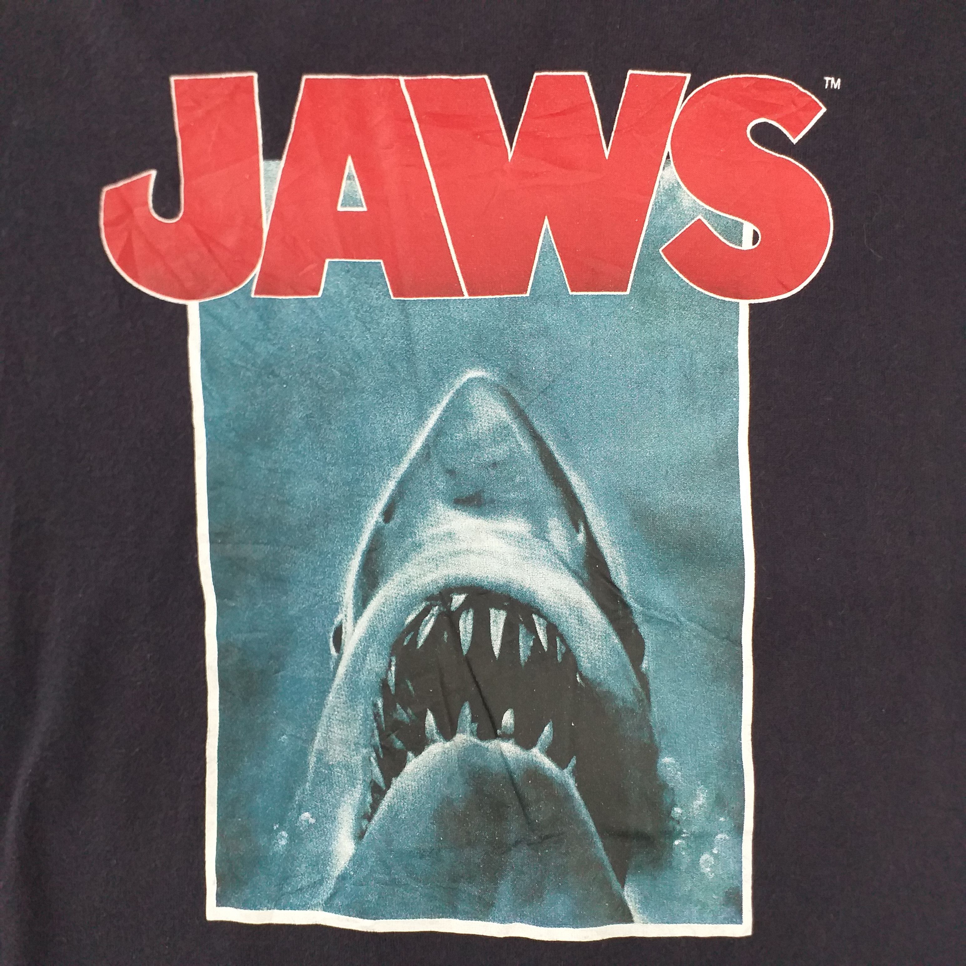 Vintage Vintage Movie Jaws Large Tshirt -E131 Size US L / EU 52-54 / 3 - 3 Thumbnail