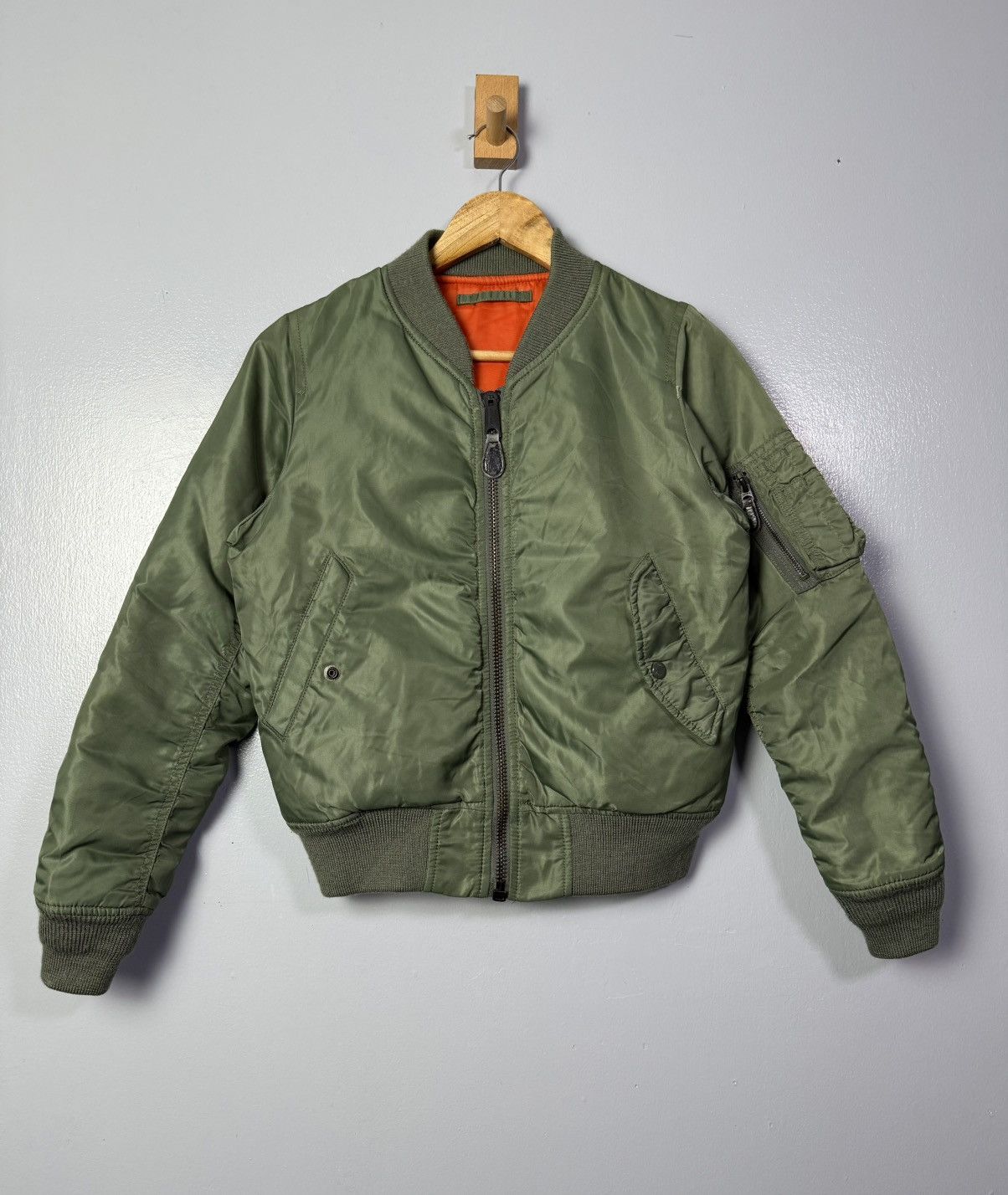 Avirex AVIREX USA REVERSIBLE BOMBER JACKET Size M / US 6-8 / IT 42-44 - 4 Thumbnail