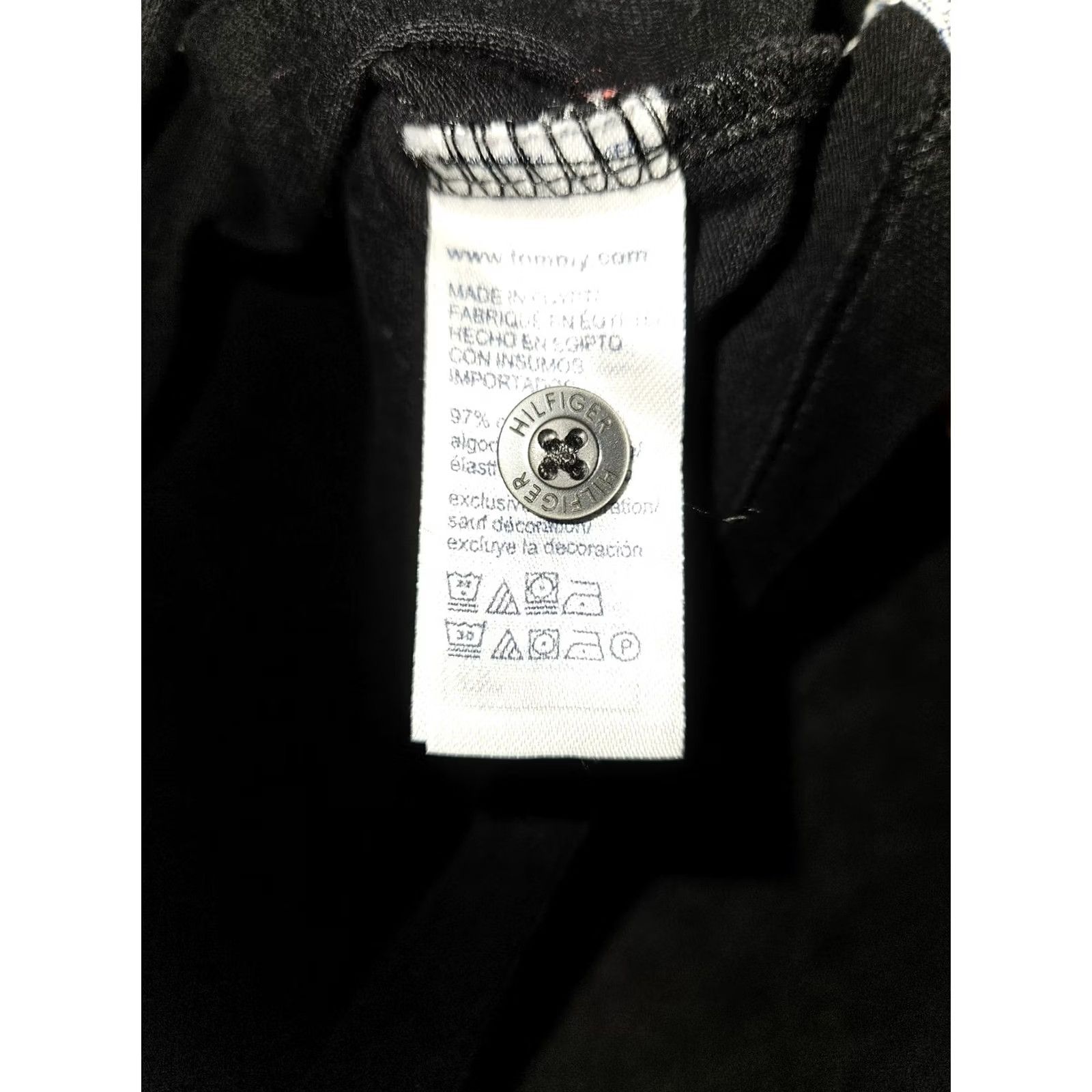 Tommy Hilfiger Tommy Hilfiger Polo Shirt Mens 3XL Black Slim Fit Stretch Logo Short Sleeve Size US XXL / EU 58 / 5 - 8 Thumbnail
