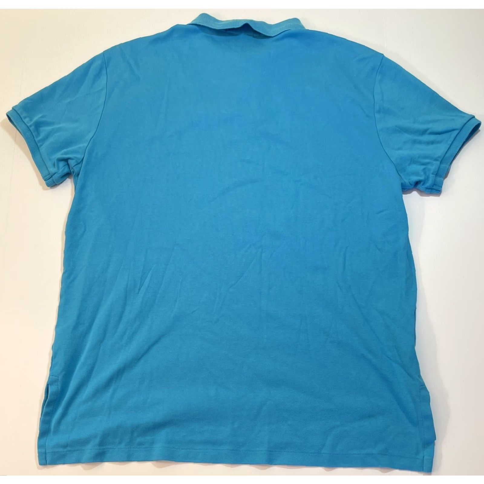 Polo Ralph Lauren VINTAGE Polo Ralph Lauren Polo Shirt Mens 90s Golf Short Sleeve Regular L Blue Pony Logo 90s Sports Outdoors Mens Size US L / EU 52-54 / 3 - 4 Thumbnail