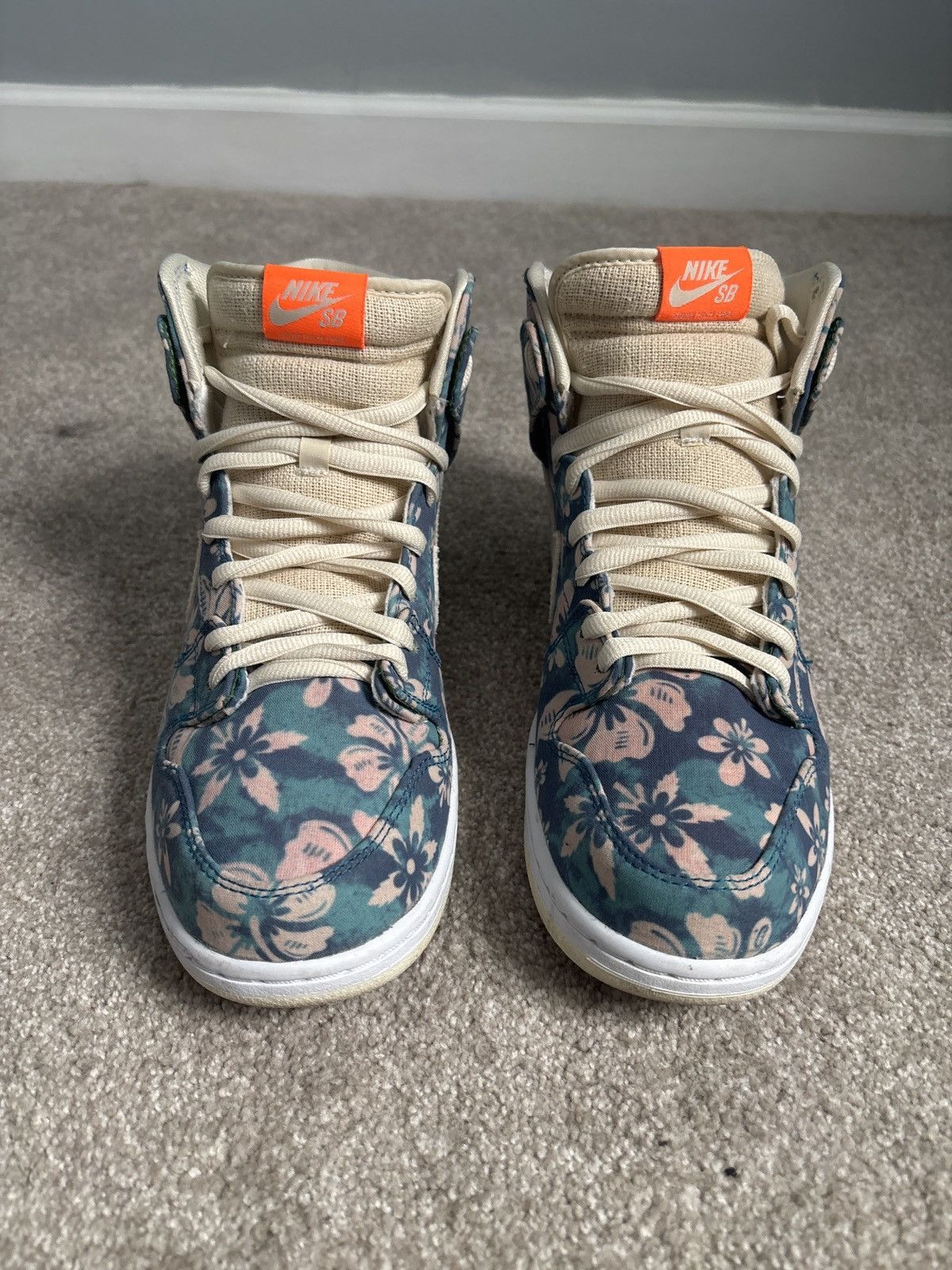Nike Hawaiian Nike Dunk High Size US 11.5 / EU 44-45 - 2 Thumbnail