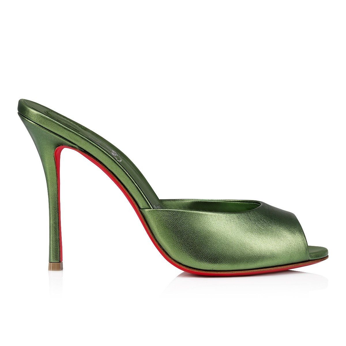 Christian Louboutin o1s1wg110225 Heels in Olive Size US 7 / IT 37 - 1 Thumbnail