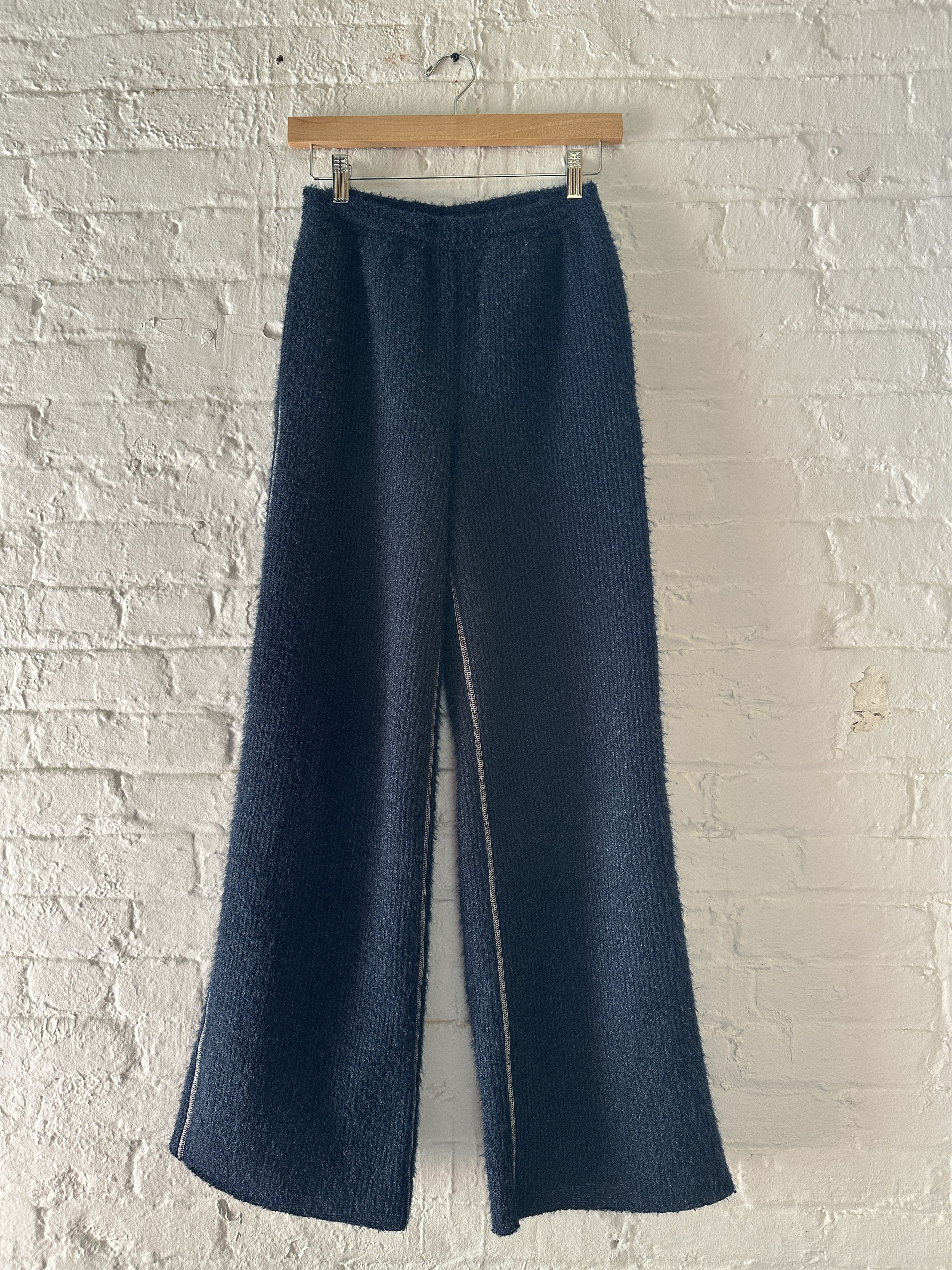Maison Margiela Maison Margiela Wide Leg Fuzzed Lounge Pants Size US 30 / EU 46 - 1 Thumbnail