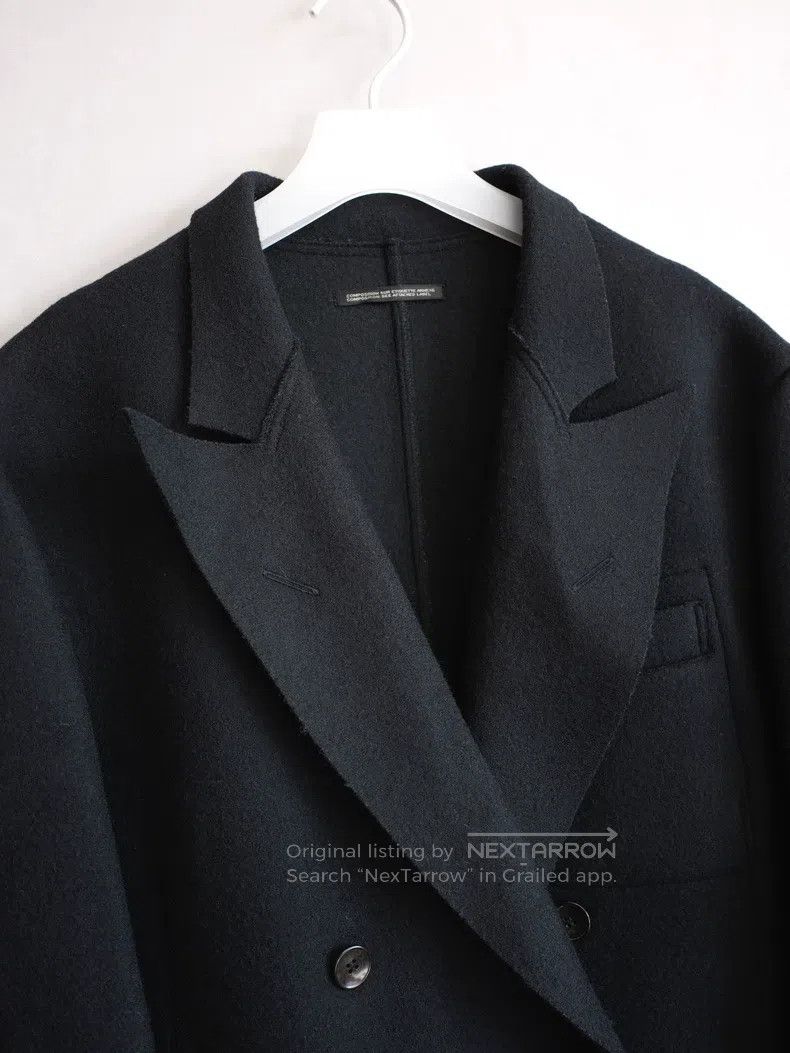 Yohji Yamamoto Yohji Yamamoto Double Breasted Woolen Blazer Size US S / EU 44-46 / 1 - 4 Thumbnail