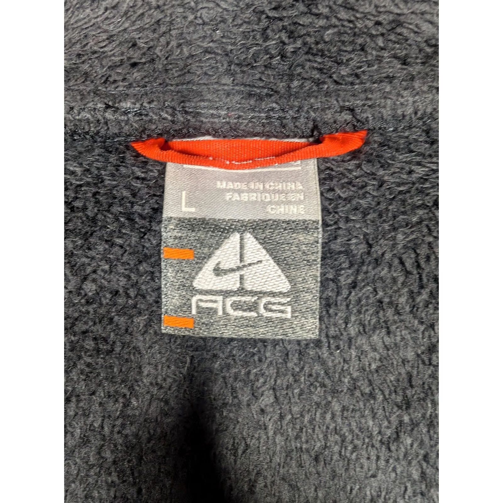 Vintage ACG Jacket Womens Large Black Softshell Full Zip Fleece Lined Hiking Outdoor Size L / US 10 / IT 46 - 6 Thumbnail