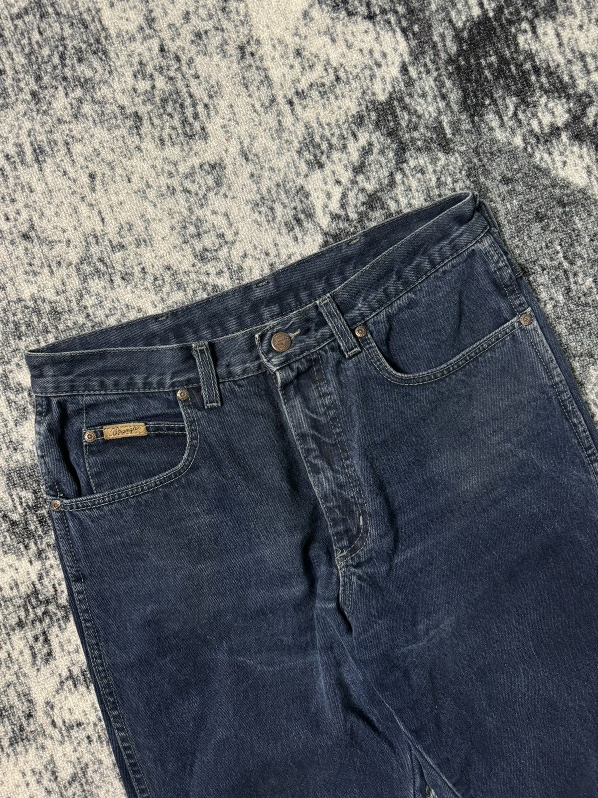 Vintage × Wrangler Vintage Wrangler Jeans City Y2K Baggy Style 90s Size US 34 / EU 50 - 4 Thumbnail