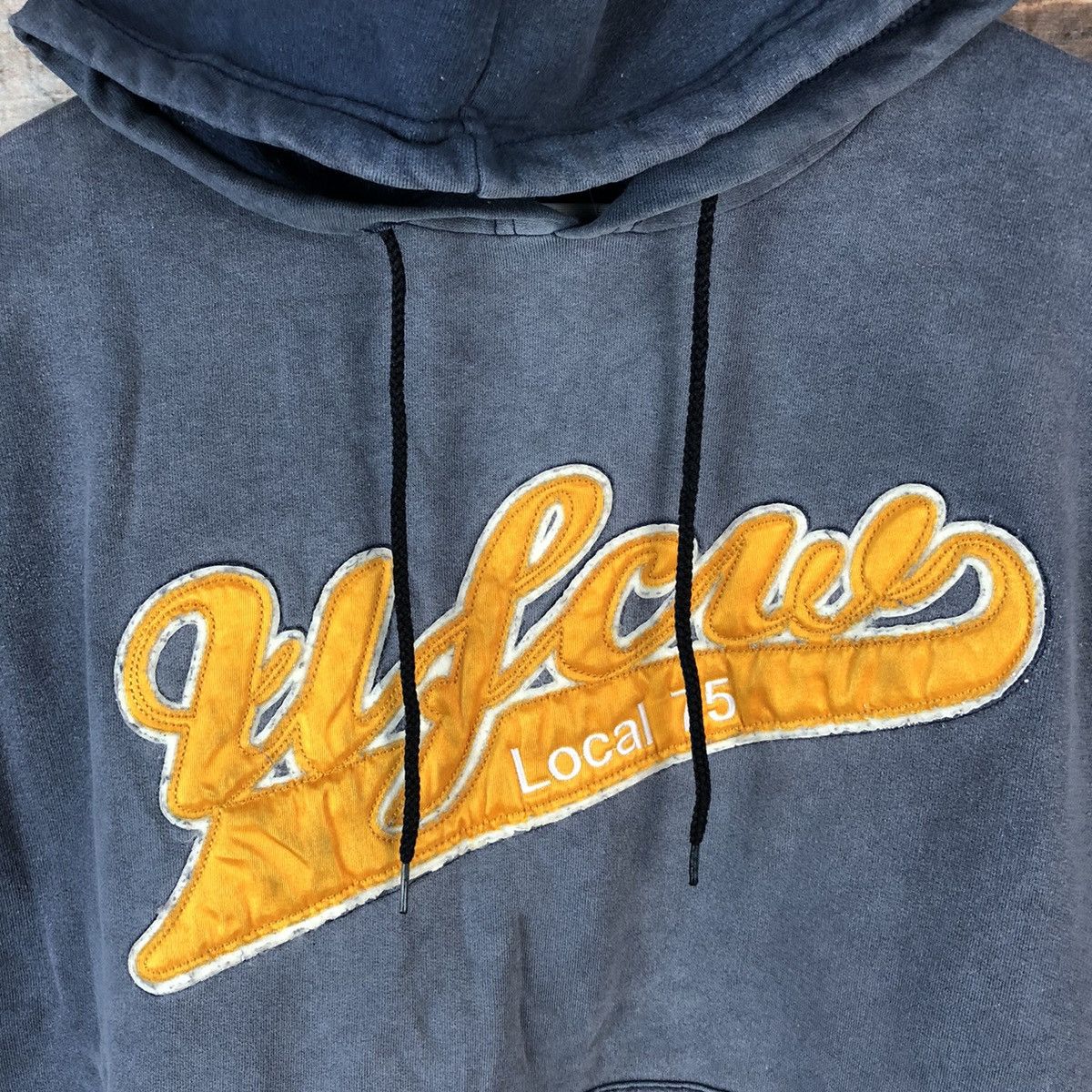 Vintage UFCW faded Grey Hoodie #A1388 Size US L / EU 52-54 / 3 - 9 Thumbnail