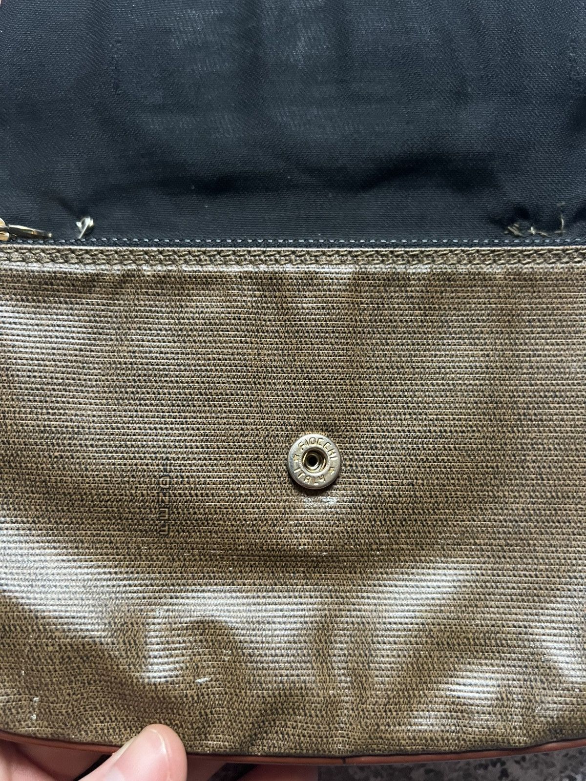 Fendi Vintage 70s 80s Fendi Clutch Bag Monogram Size ONE SIZE - 7 Thumbnail