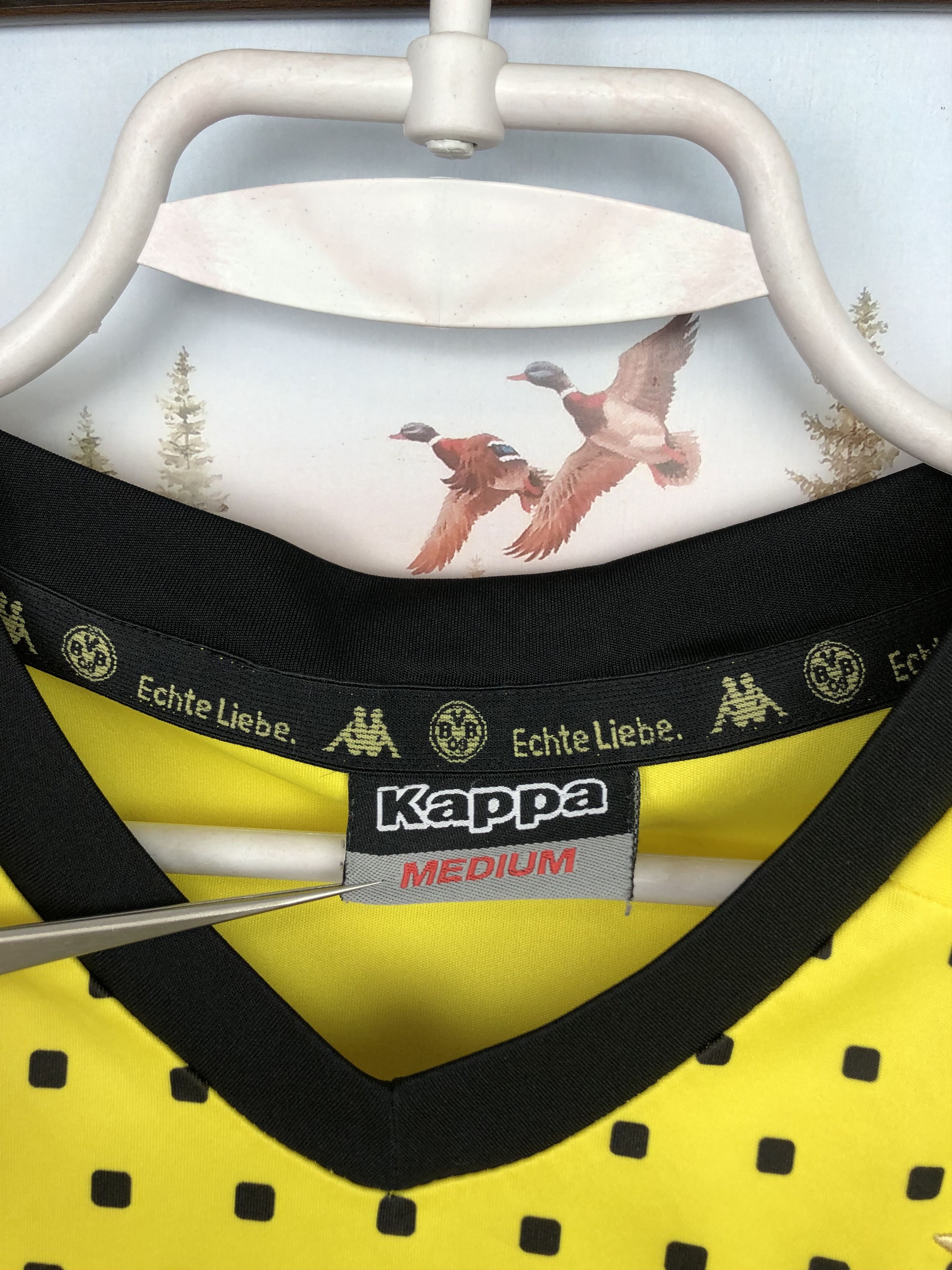 Kappa Borussia Dortmund football shirt 2011 Soccer Kappa Jersey Size US M / EU 48-50 / 2 - 6 Thumbnail