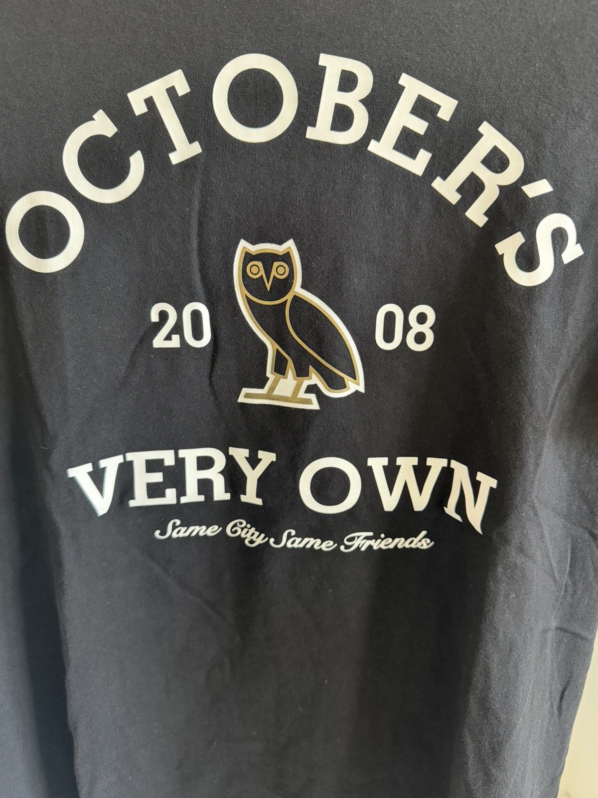 October's Very Own OVO Collegiate Tee - Black Size US M / EU 48-50 / 2 - 2 Thumbnail
