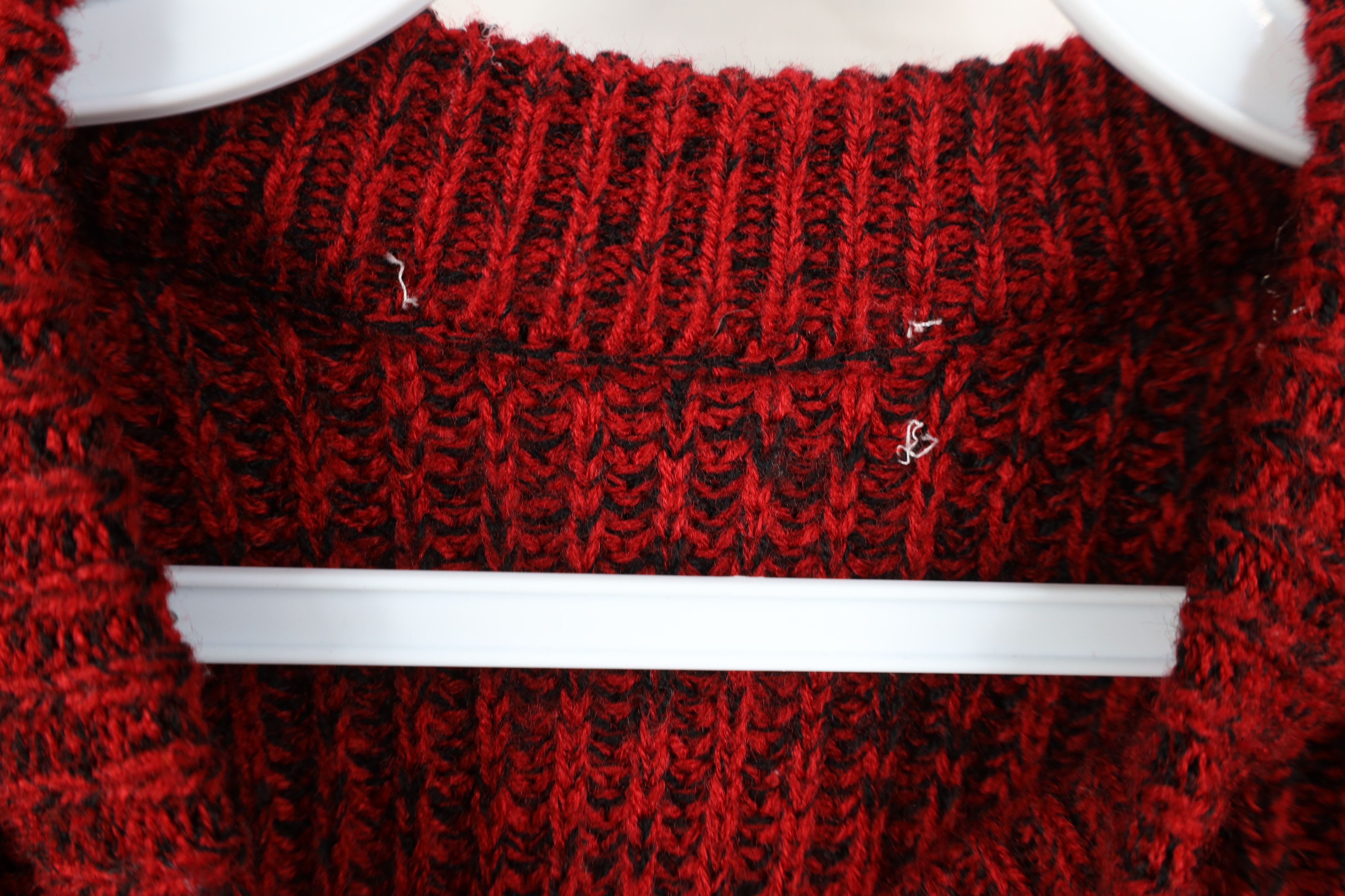 Vintage Vintage 90s Streetwear Chunky Ribbed Knit Crewneck Sweater Size S / US 4 / IT 40 - 4 Thumbnail