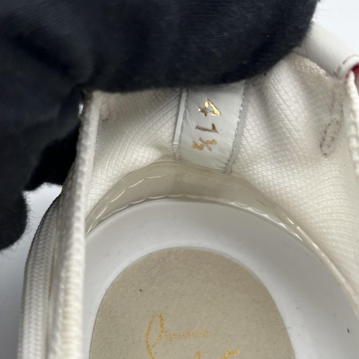 Christian Louboutin Christian Louboutin Arpoador Flat Zinc/Bianco Mens 8.5 US Size US 8.5 / EU 41-42 - 6 Thumbnail