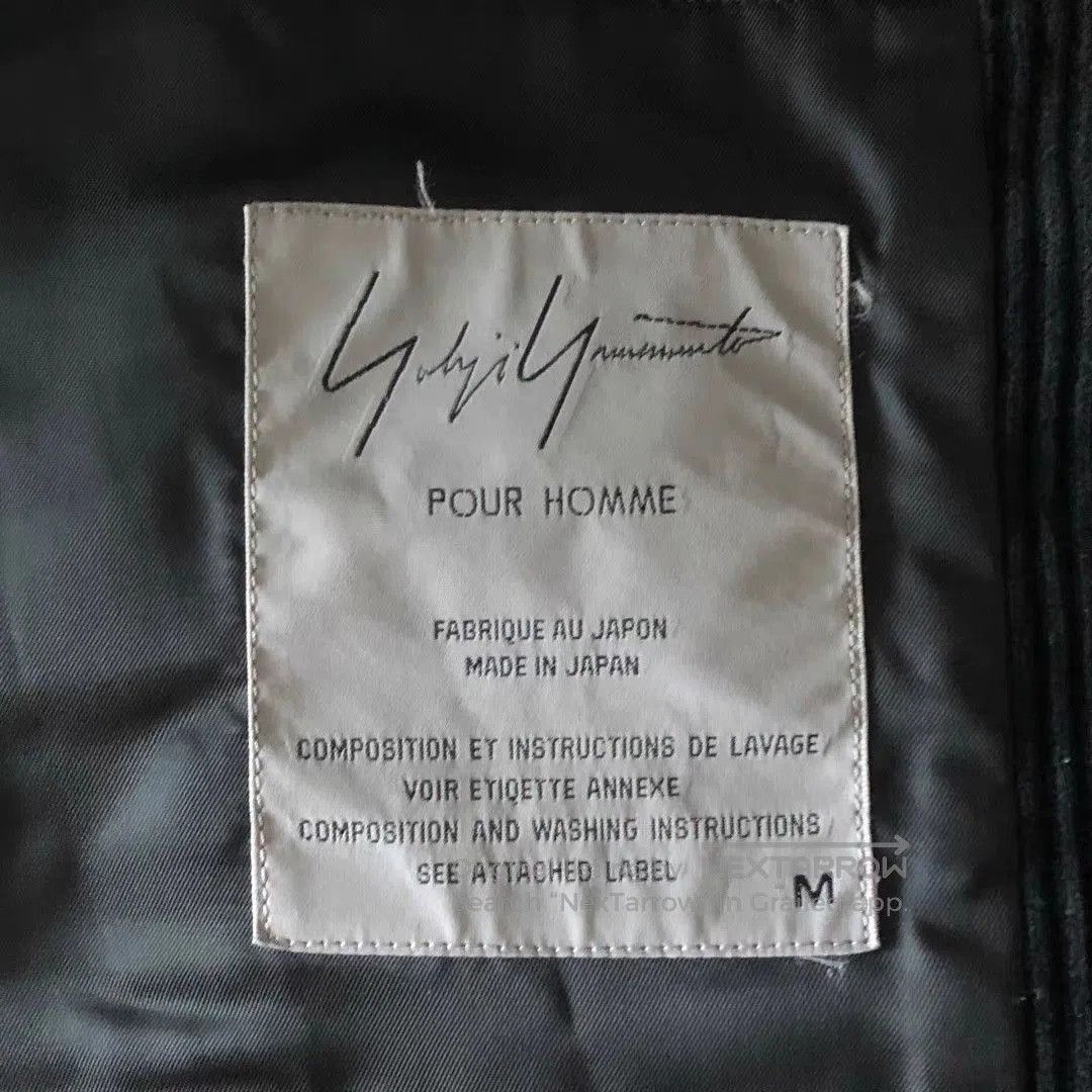 Yohji Yamamoto Black Corduroy Button. Size US M / EU 48-50 / 2 - 3 Thumbnail