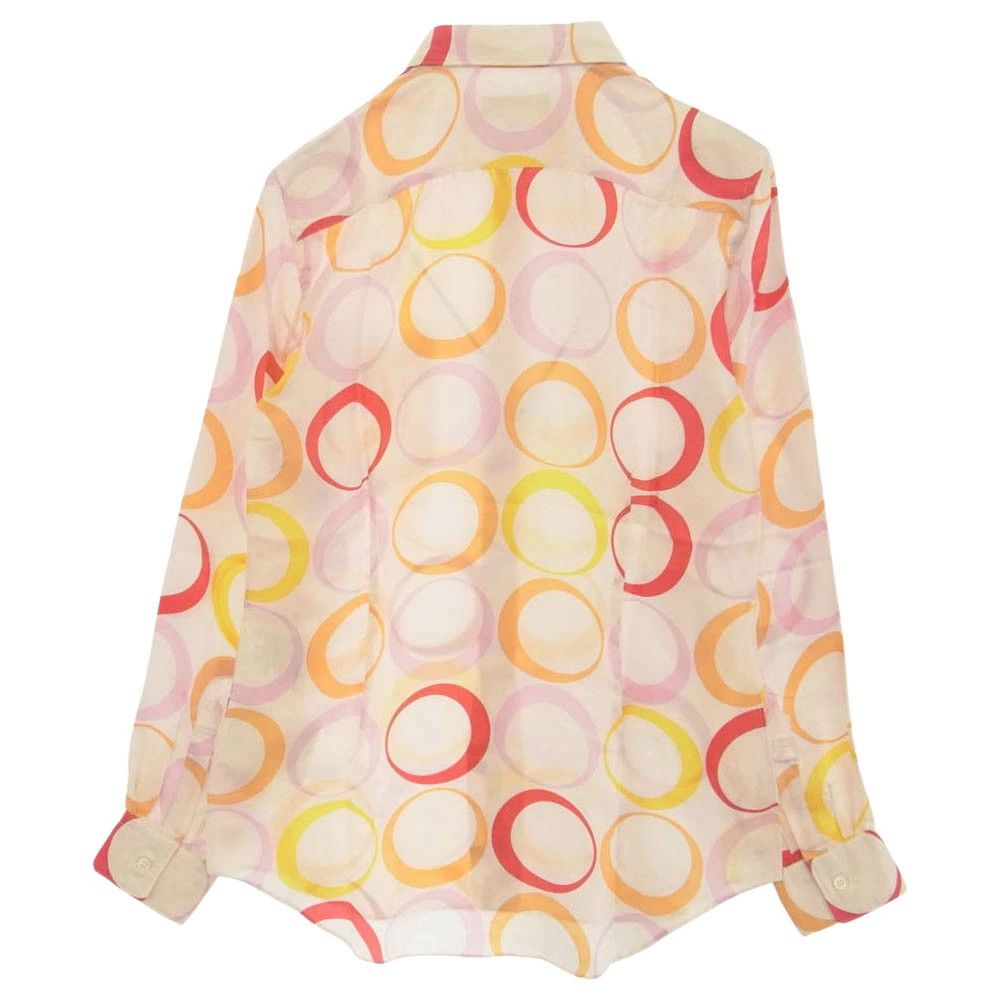 Comme des Garcons Homme Plus Shirt Allover pattern silk circle long sleeve Multicolor Size US XS / EU 42 / 0 - 2 Thumbnail