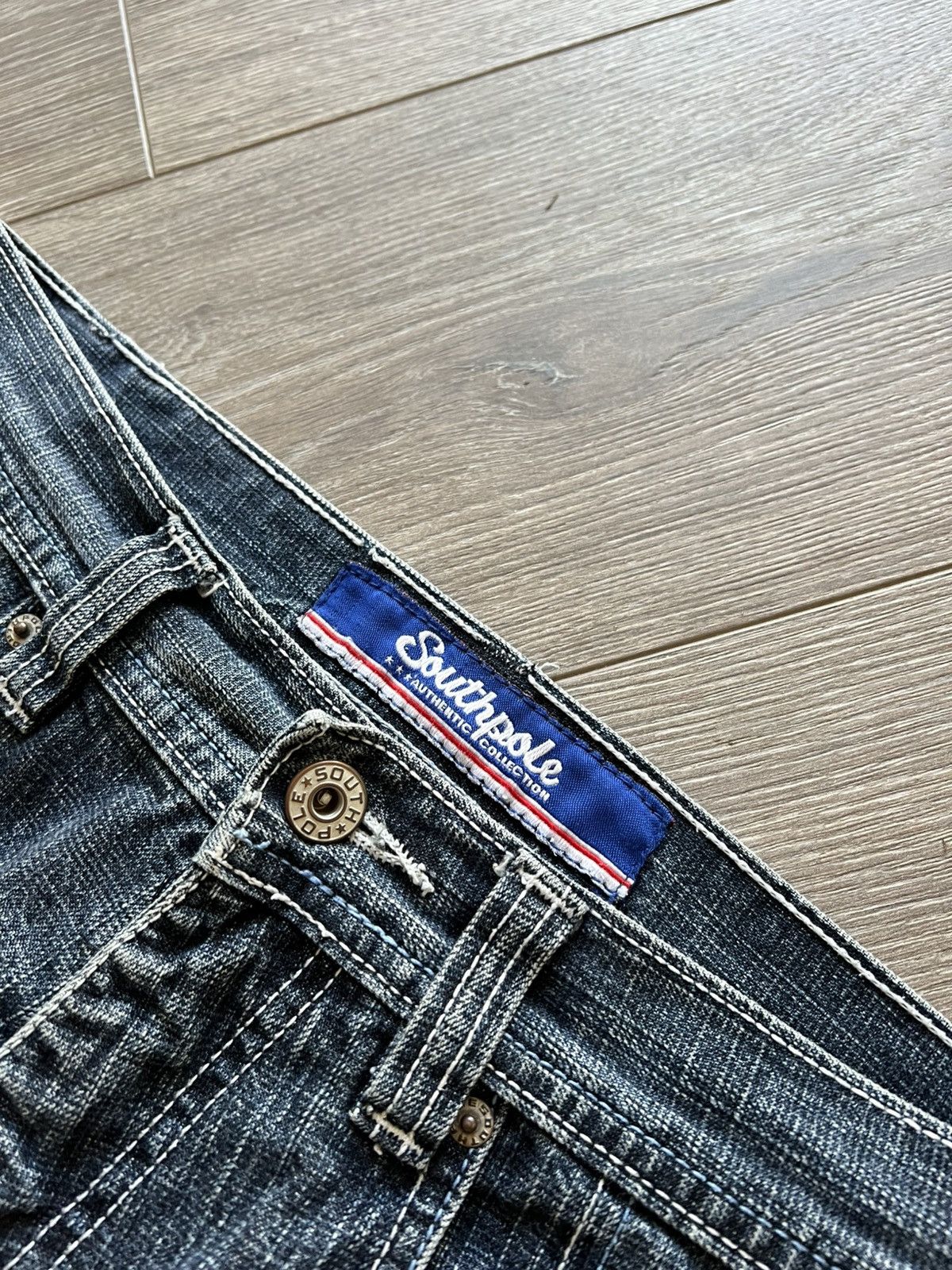 Southpole Vintage Southpole Jeans Rap Pants Size US 30 / EU 46 - 8 Thumbnail