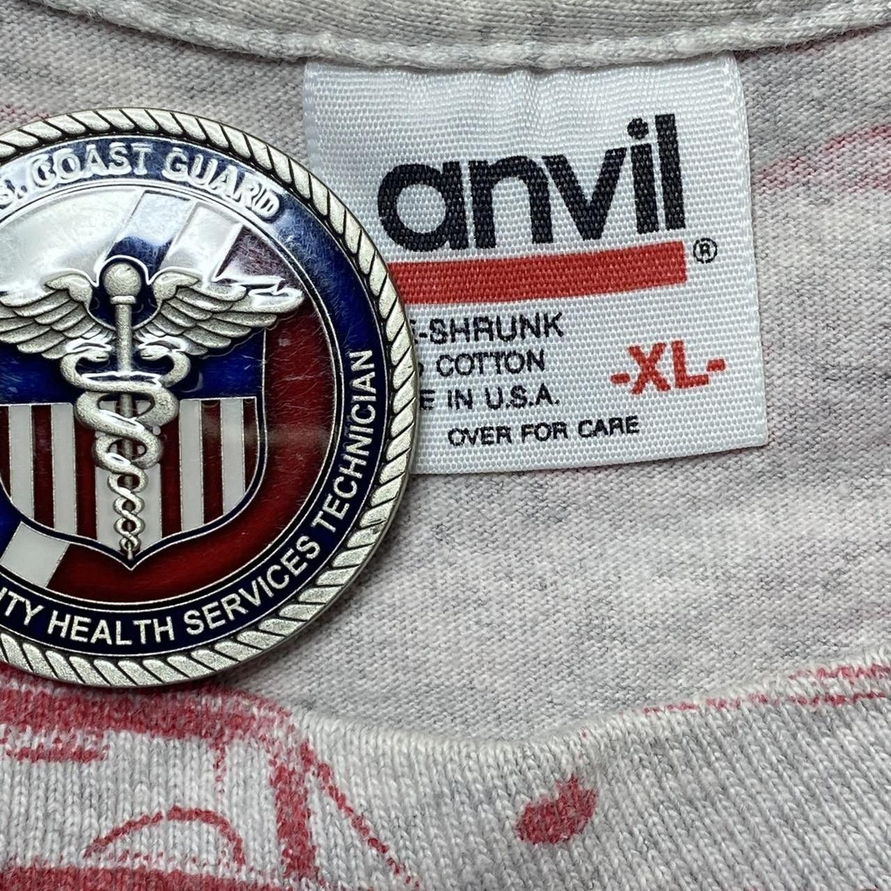 Anvil Vintage Advertisements Gray AOP Tee Size XL Size US XL / EU 56 / 4 - 4 Thumbnail