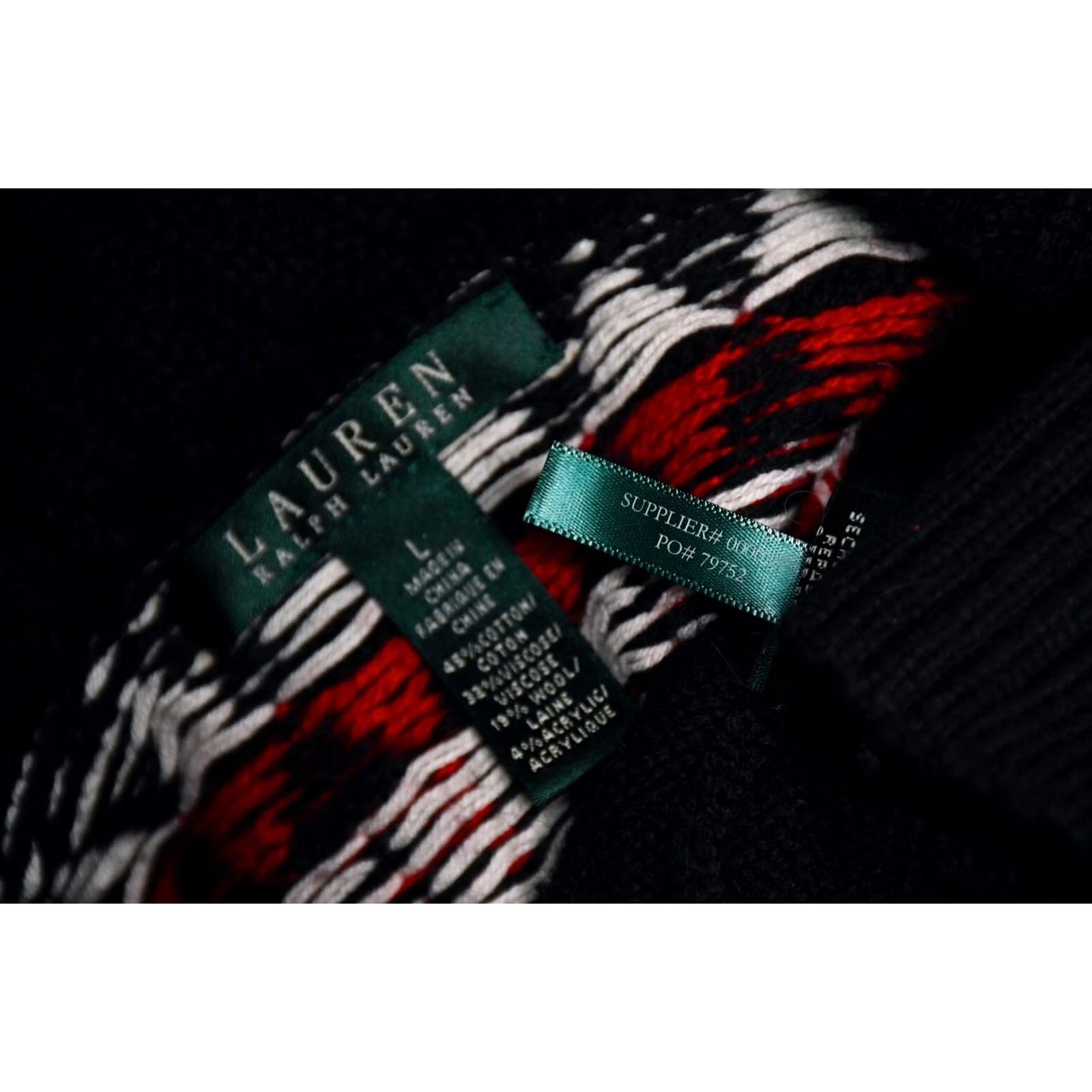 Ralph Lauren Lauren Ralph Lauren Women's Sweater Aztec Pattern L Multicolor Knit Pullover Size L Womens Sweater Size L / US 10 / IT 46 - 8 Thumbnail