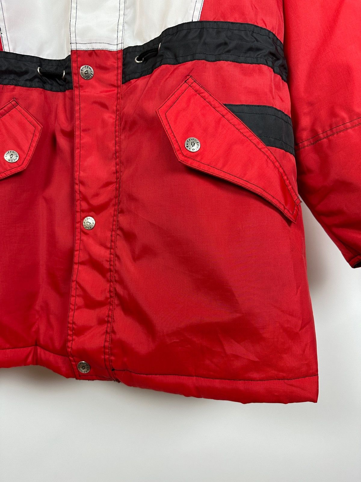 Lotto Sport 90s Vintage Lotto AC Milan Soccer Parka Coat Jacket Size US M / EU 48-50 / 2 - 12 Thumbnail