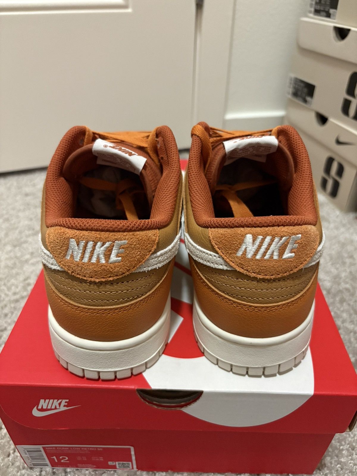 Nike Dunk Low Retro SE Monarch Size US 12 / EU 45 - 4 Thumbnail