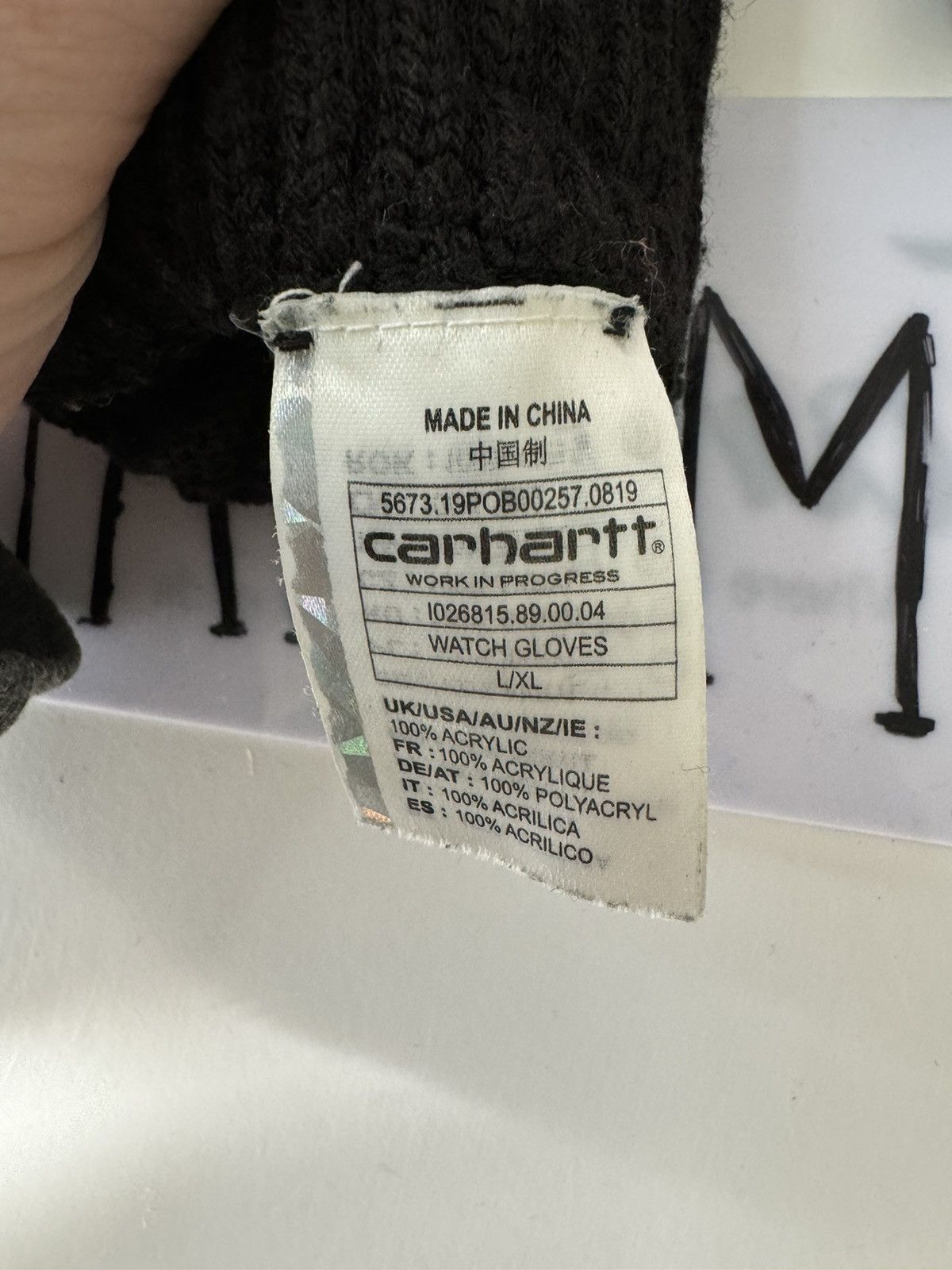 Carhartt Carhartt gloves Size ONE SIZE - 3 Thumbnail