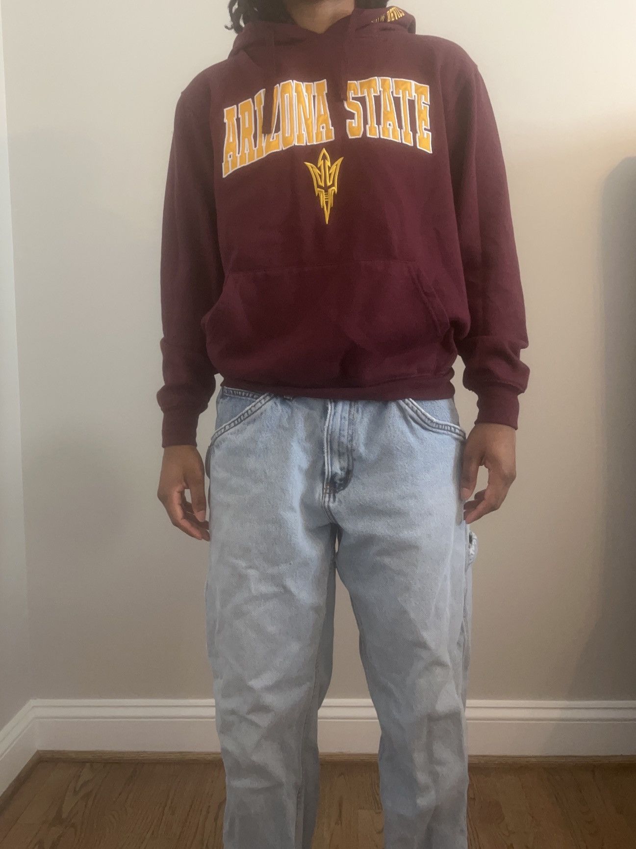 Vintage Arizona State Hoodie Size US S / EU 44-46 / 1 - 1 Thumbnail
