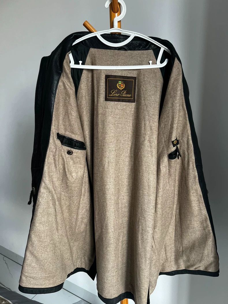 Loro Piana LORO PIANA Goat and velvet coat Size US XL / EU 56 / 4 - 3 Thumbnail