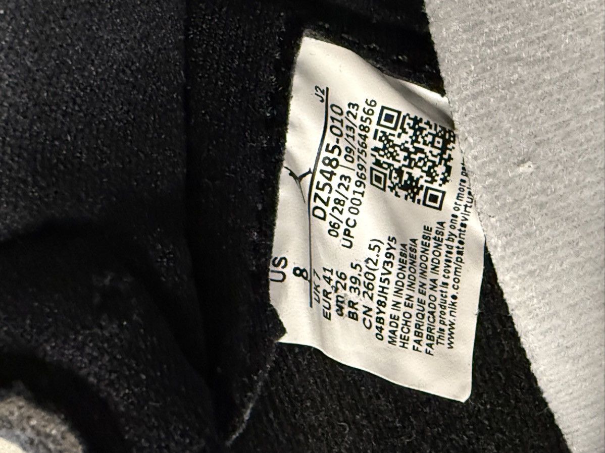 Jordan Brand Jordan 1 Retro High OG Black White Size US 8 / EU 41 - 11 Thumbnail