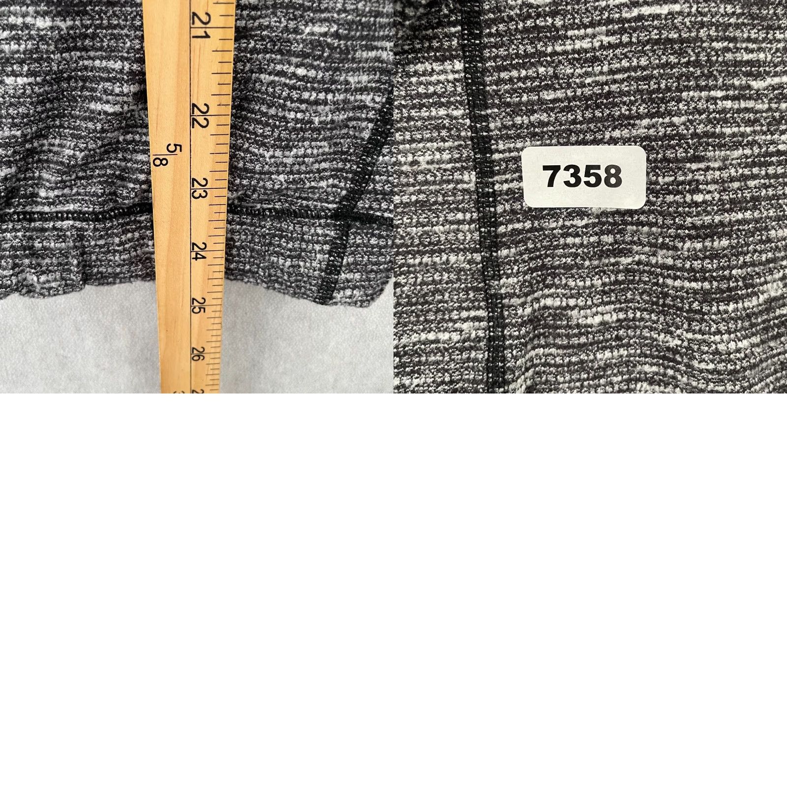 Lululemon VINTAGE Lululemon Hoodie Womens 6 Black Gray Pullover Thumb Holes Heathered Athletic Outdoor Sports Size M / US 6-8 / IT 42-44 - 8 Thumbnail