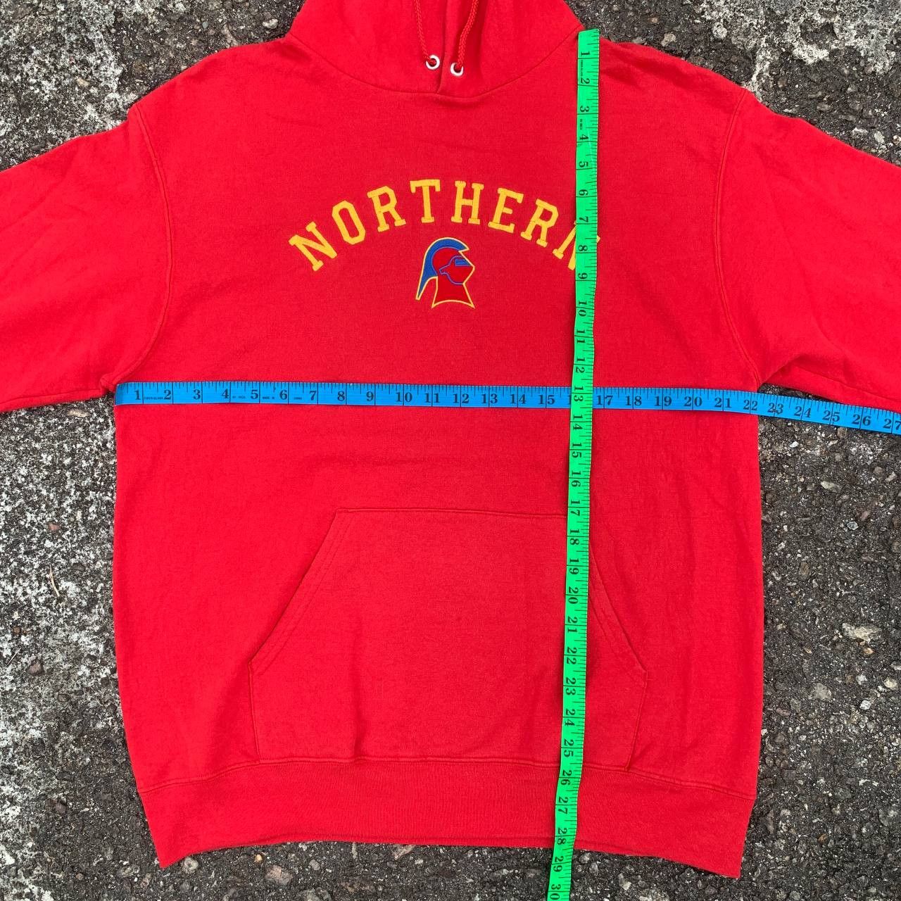 Champion Vintage Y2K CHAMPION NORTHERN Spellout Hoodie Size US L / EU 52-54 / 3 - 8 Thumbnail