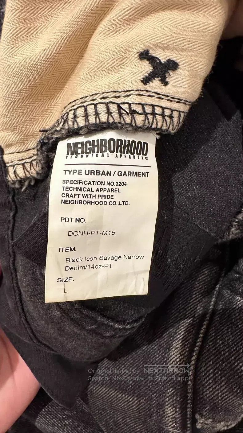 Neighborhood Neighborhood size L Black Soul Denim Pants Size US 27 - 6 Thumbnail