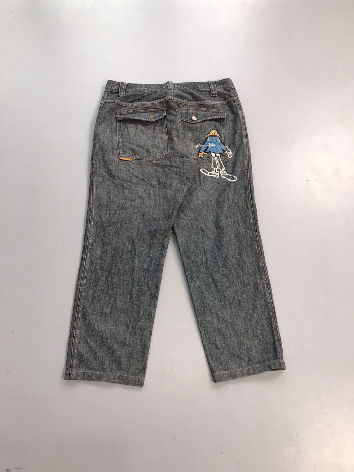 Fubu Vintage Fubu platinum embroidered denim Size US 34 / EU 50 - 1 Thumbnail