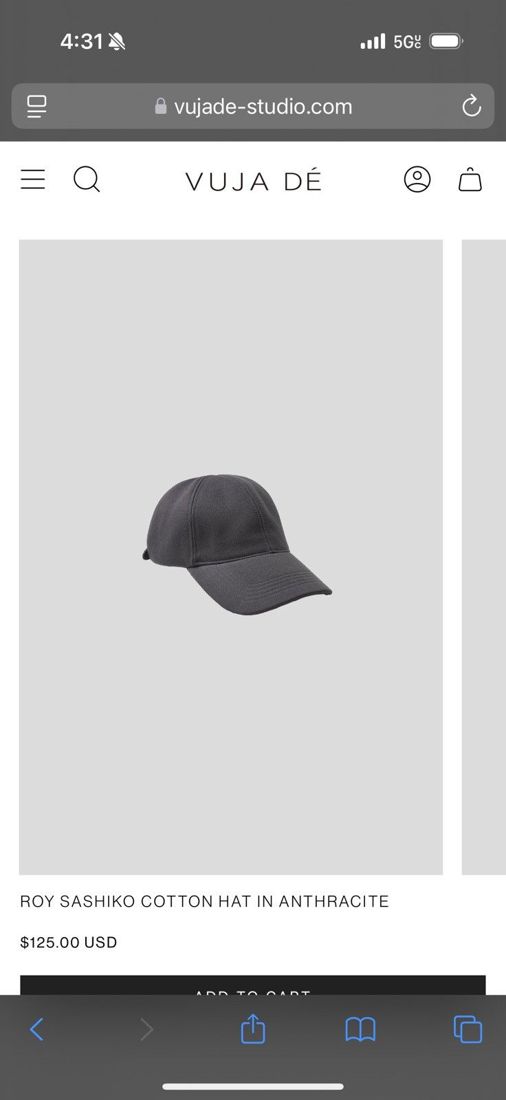 Vuja De NEW WITH TAG* VUJA DE GIRLS CLUB baseball cap EXCLUSIVE