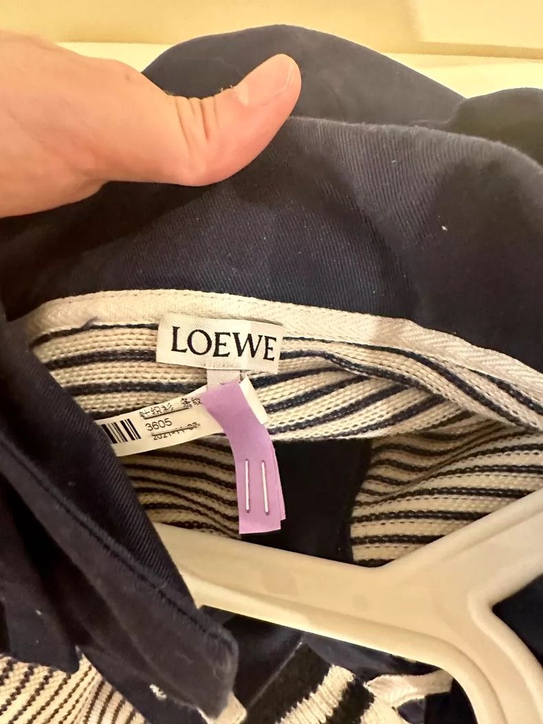 Loewe LOEWE Cross striped hoodie Size L / US 10 / IT 46 - 5 Thumbnail