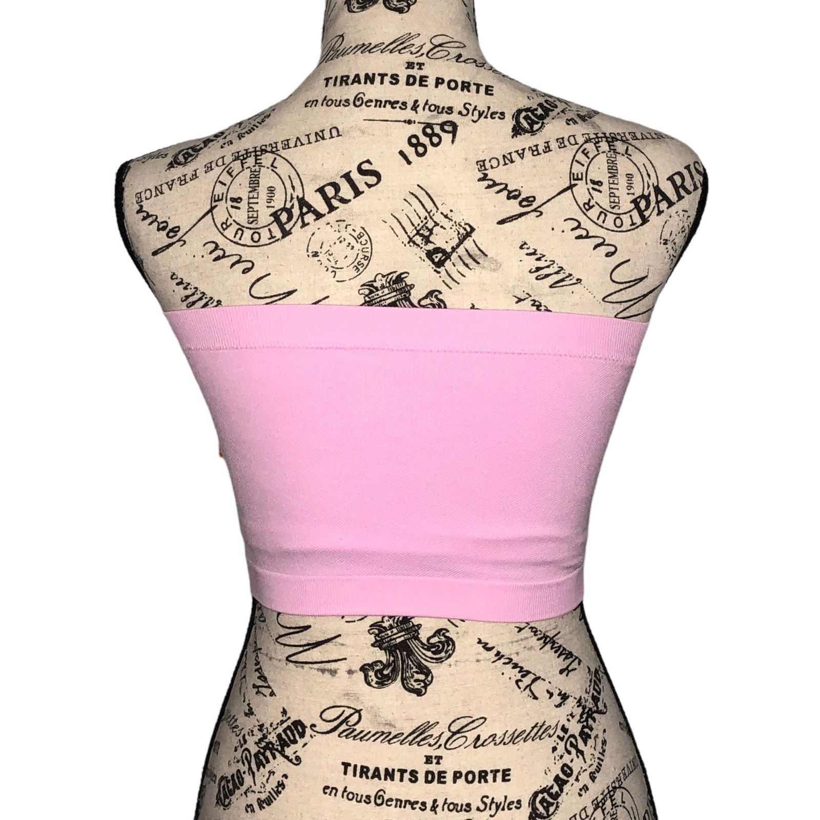 Other Ribbed Removable Pad Bandeau Bra - Medium (34C/D, 36B/C) Size ONE SIZE - 2 Thumbnail