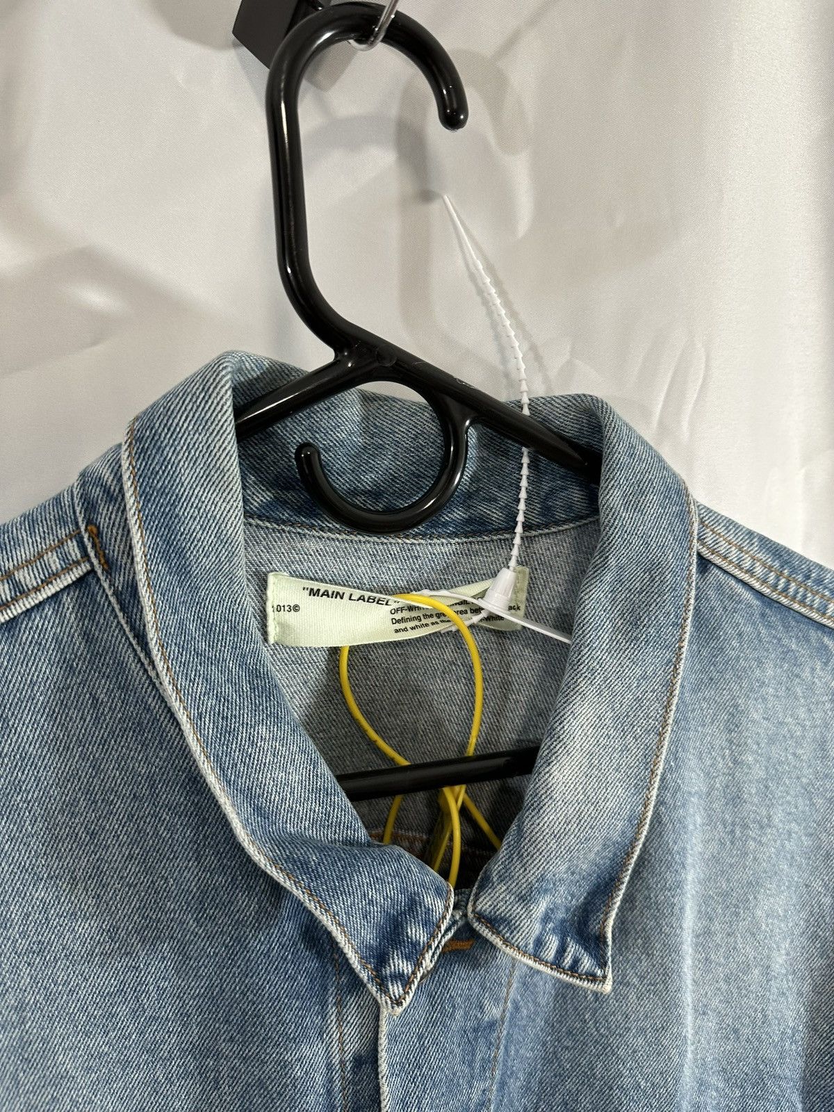 Off-White Off-White Denim Jacket Size US XL / EU 56 / 4 - 4 Thumbnail