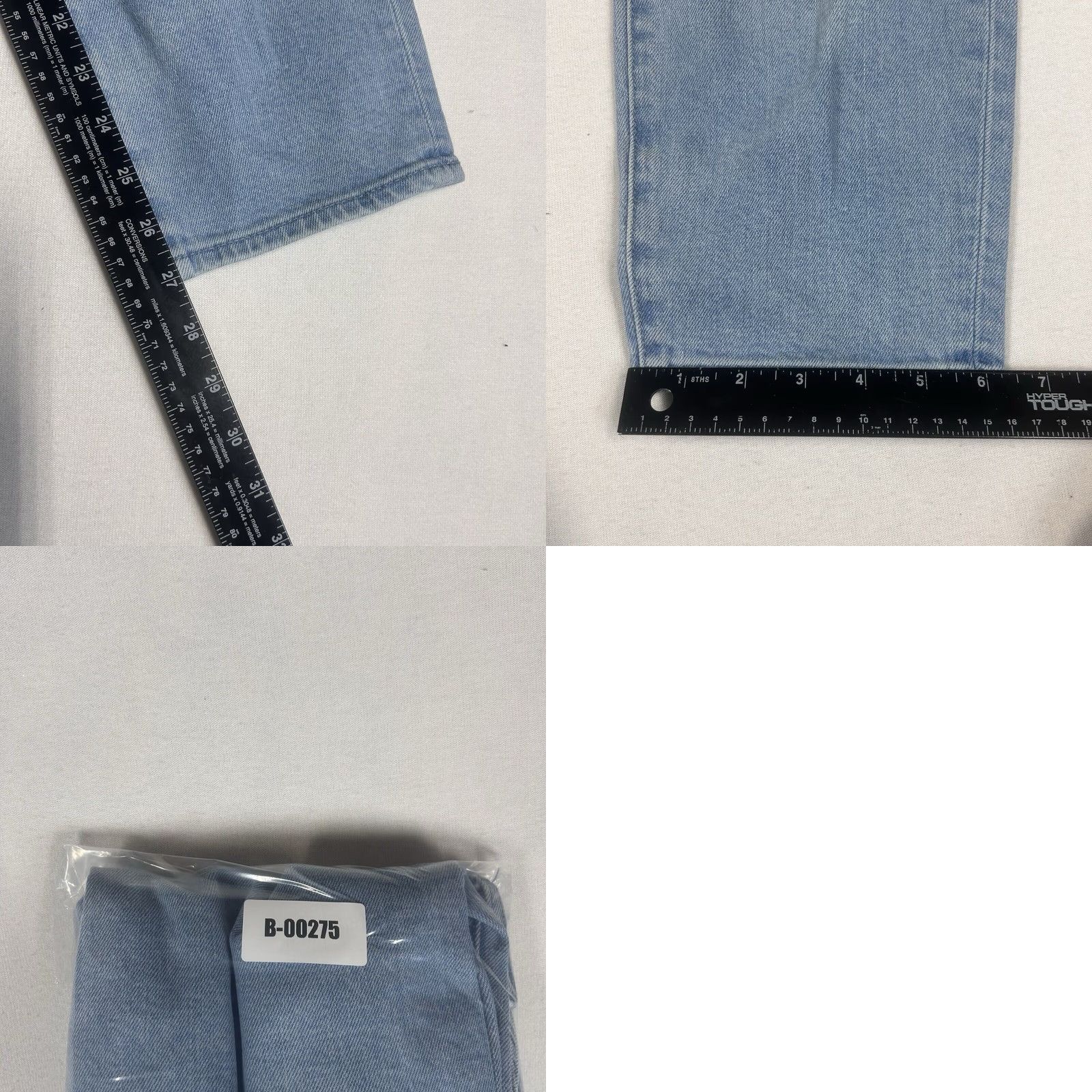 7 For All Mankind 7 For All Mankind Peggi Jeans Womens 31 Ankle Light Wash High Rise Slim Denim Size 24" / US 00 / IT 34 - 10 Thumbnail
