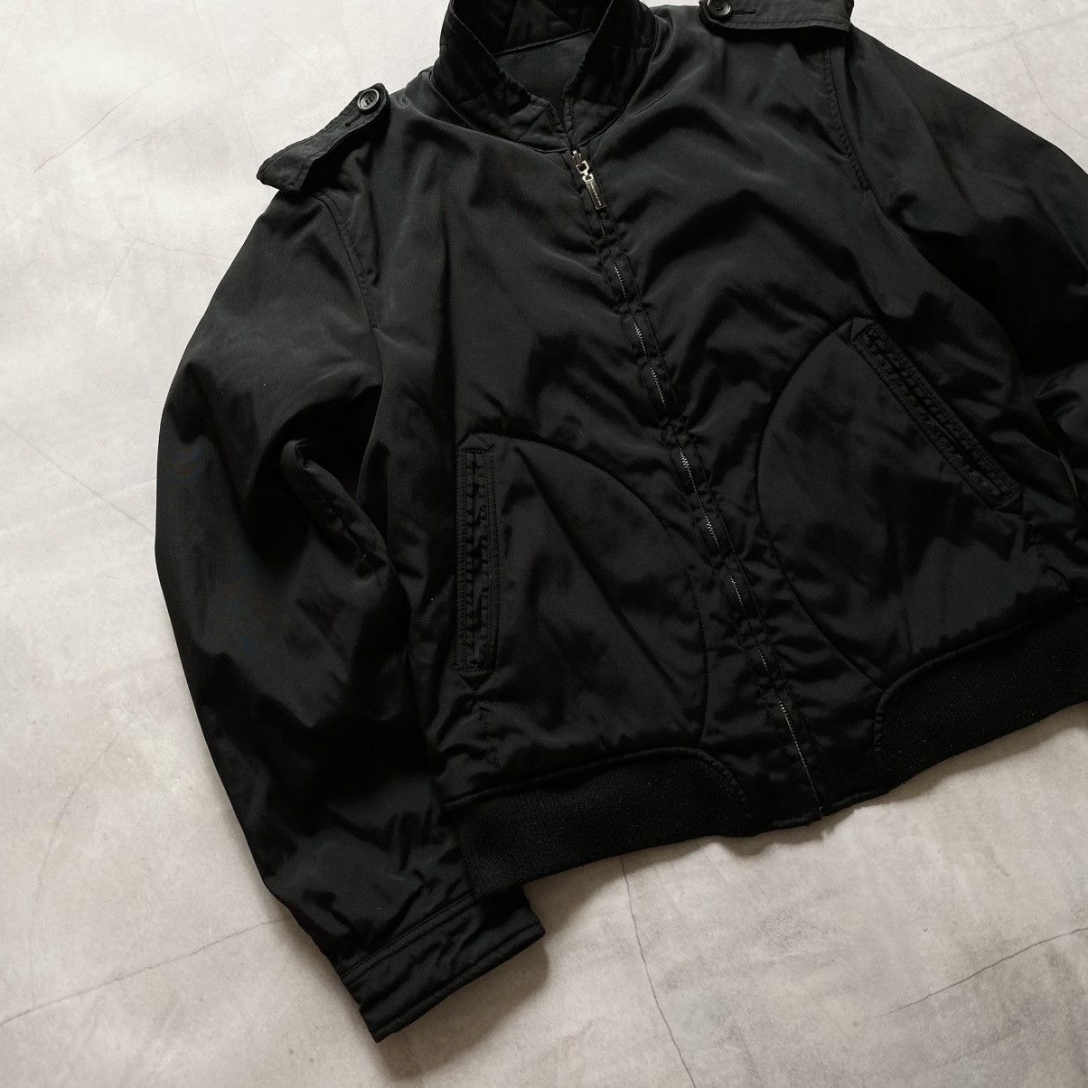 Versace Vintage Versace Collection Reversible Black Bomber Jacket Size US S / EU 44-46 / 1 - 3 Thumbnail