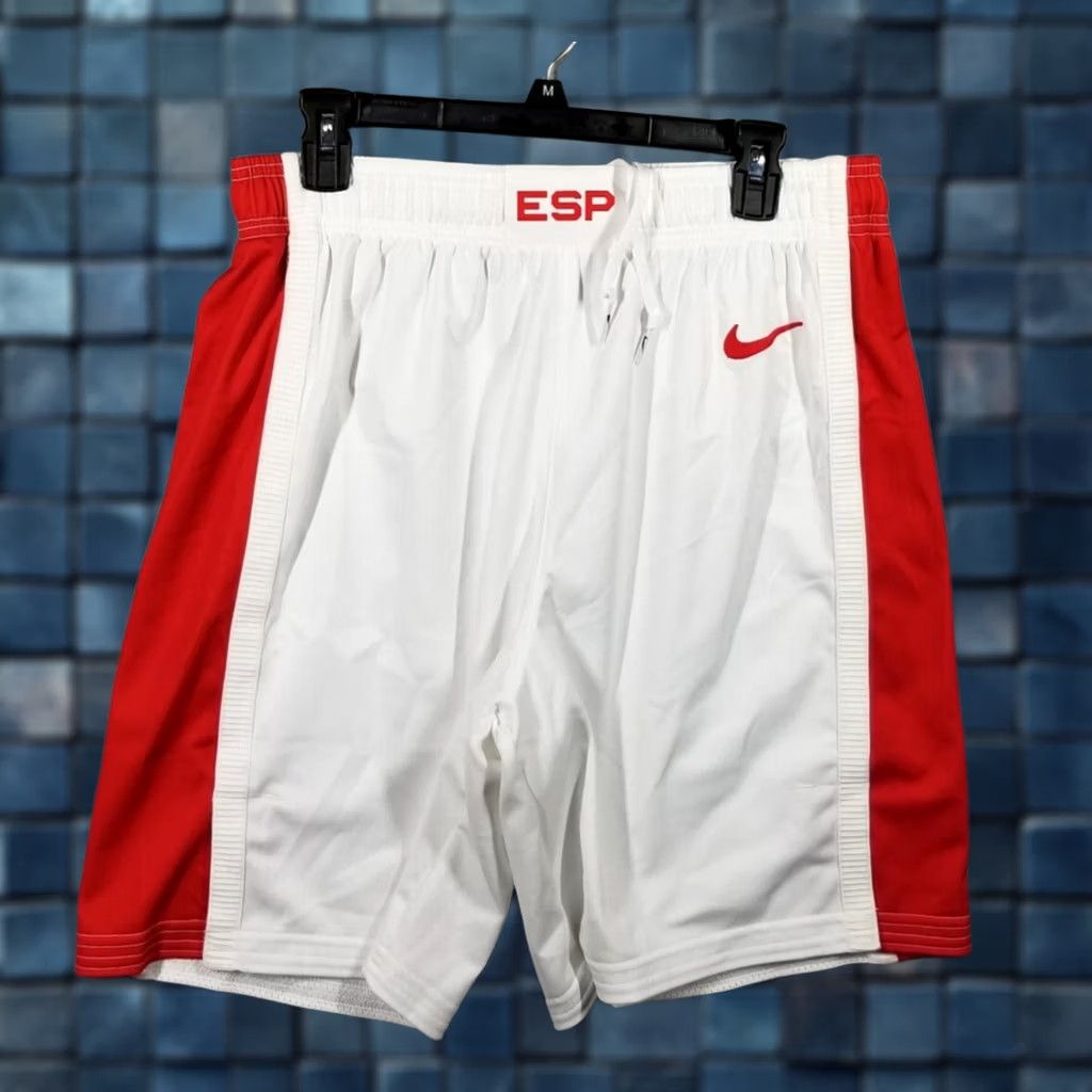 Nike Nike Spain Basketball Shorts M USA Made Olympic NEW Size US 31 - 1 Thumbnail