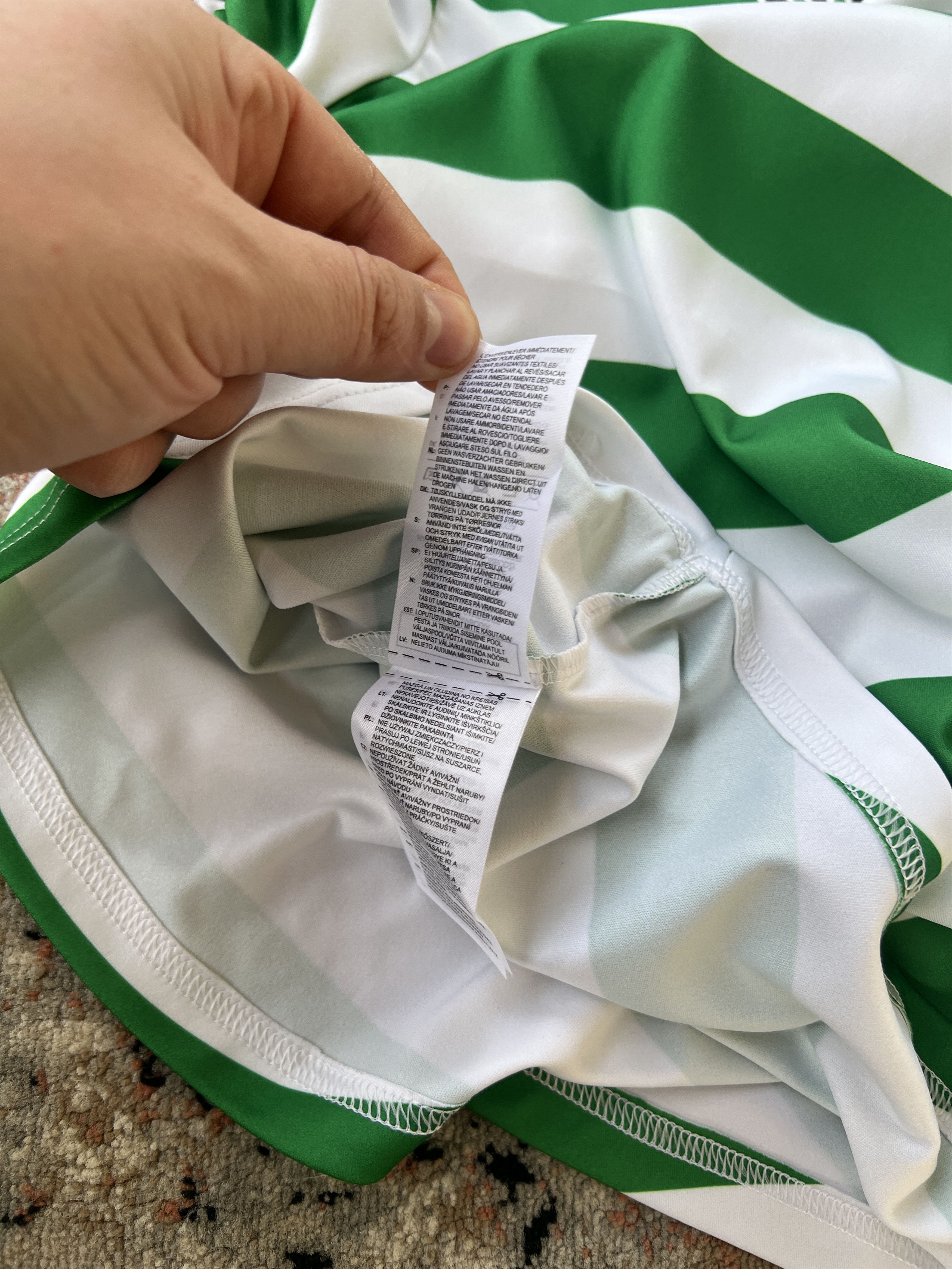 Adidas Adidas The Celtic Football Club Jersey Size US L / EU 52-54 / 3 - 5 Thumbnail