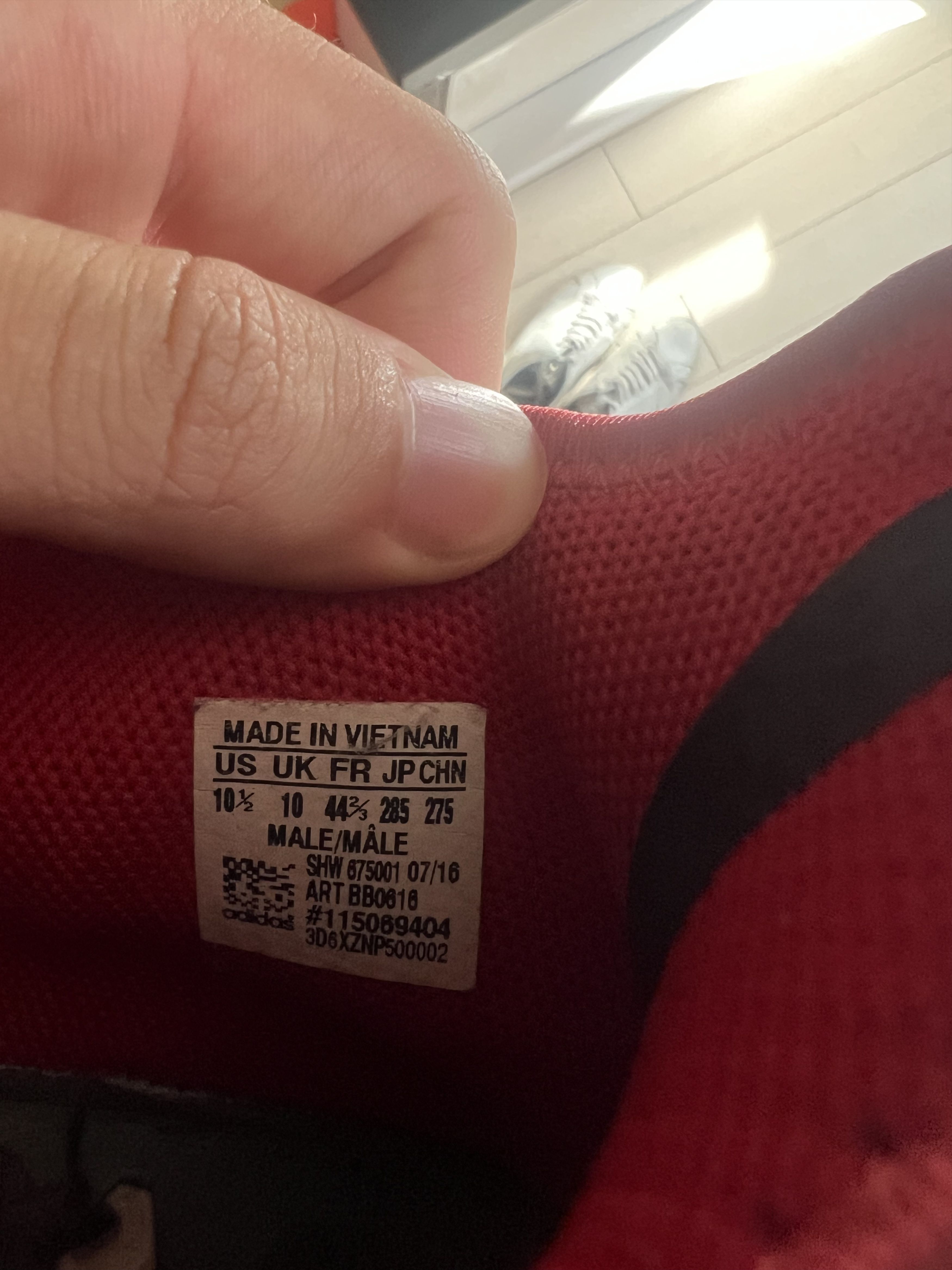 Adidas × Pharrell Adidas Human Race Red Size US 10.5 / EU 43-44 - 6 Thumbnail
