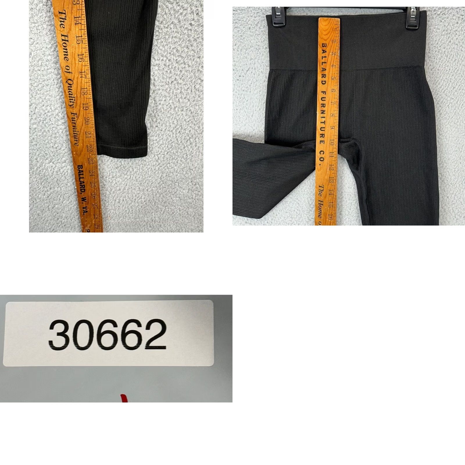 Victoria's Secret Victoria's Secret Leggings Cropped Pants Black High Rise Yoga Womens Large Size 36" / US 14 / IT 50 - 8 Thumbnail