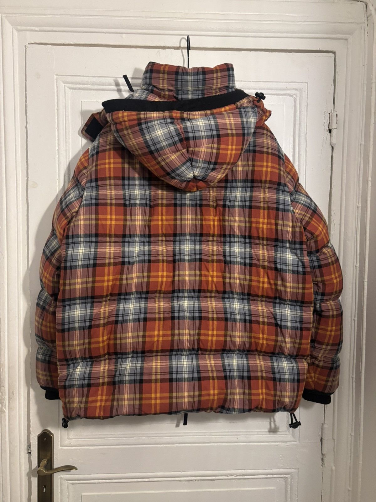 Burberry BURBERRY - Quilted Checked Cotton-Twill Down Hooded Jacket Size US L / EU 52-54 / 3 - 3 Thumbnail