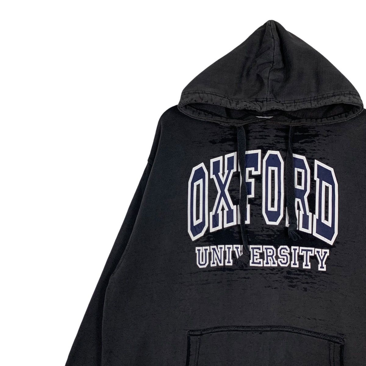 Japanese Brand OXFORD UNIVERSITY Big Logo Pullover Hoodies #1200-C55 Size US L / EU 52-54 / 3 - 6 Thumbnail