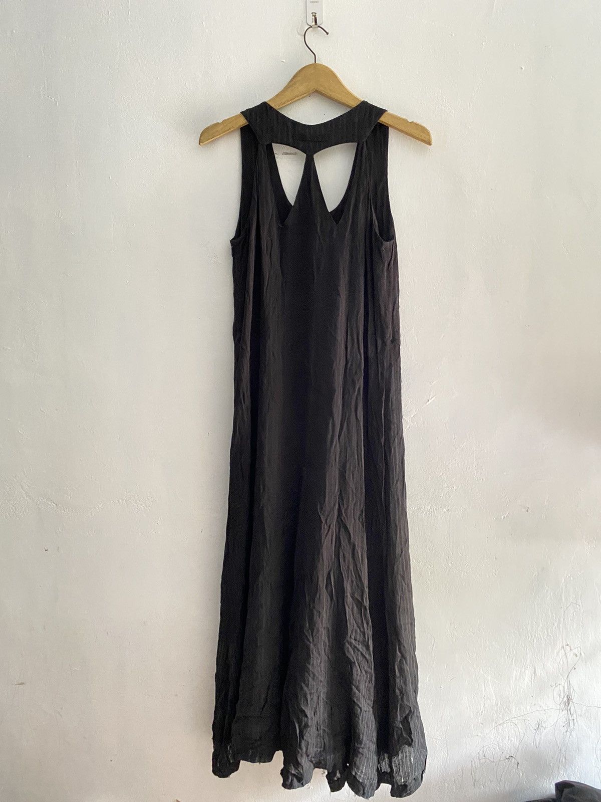 Jean Paul Gaultier Vintage Jean paul gaultier distressed long dress Size L / US 10 / IT 46 - 2 Thumbnail