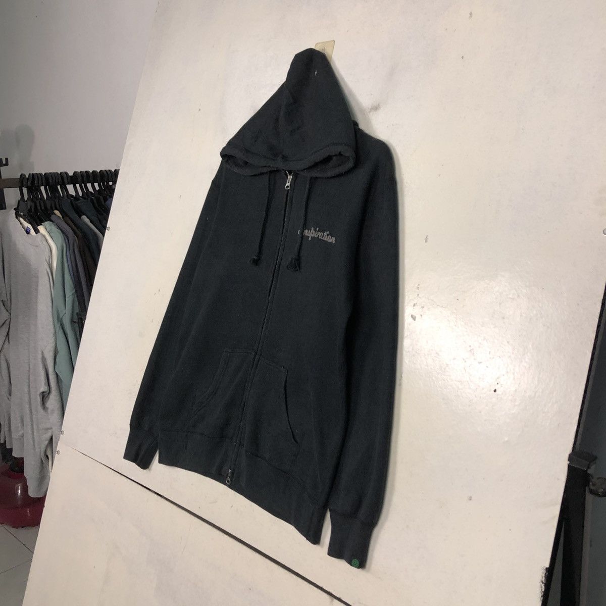 Japanese Brand 📌Zipper Jacket Hoodie Inspiration Big Logo Hysteric Glamour Size US L / EU 52-54 / 3 - 4 Thumbnail